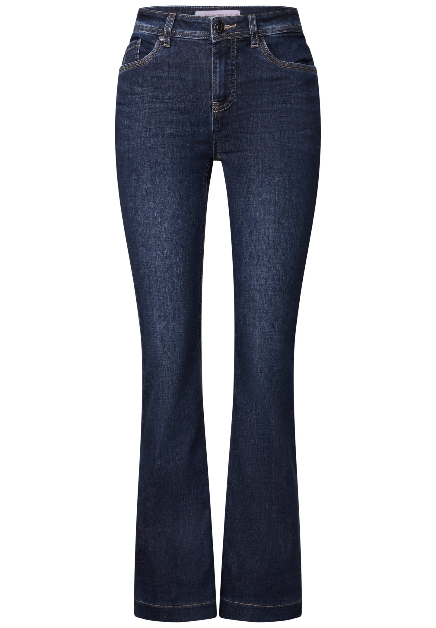 Street One Bootcut Jeans - Farbe: dark indigo washed
