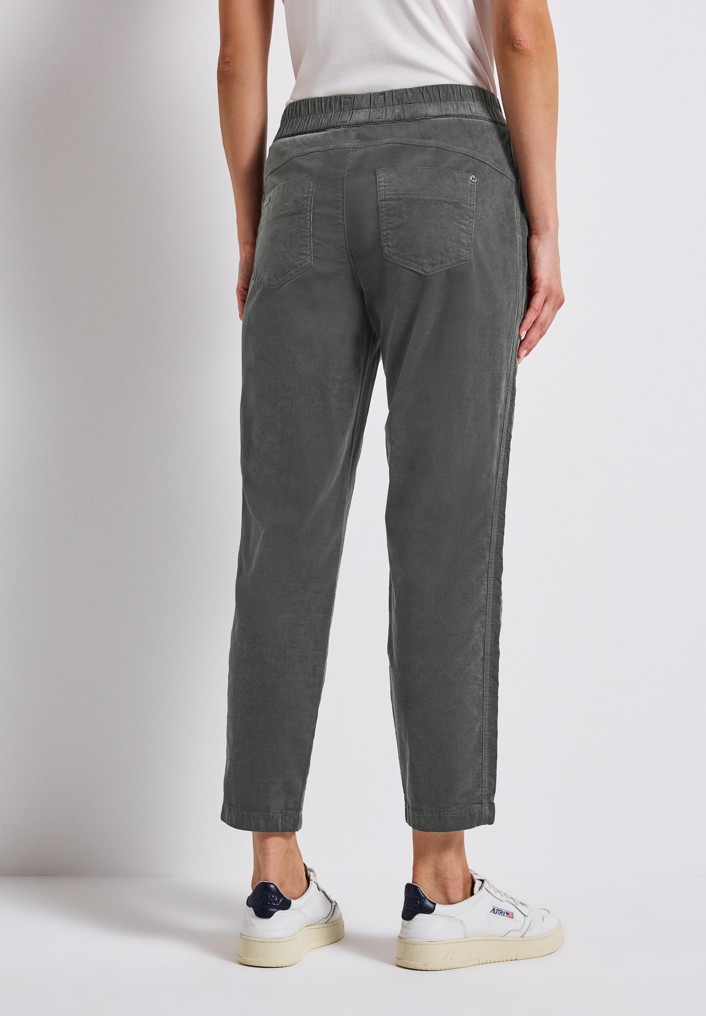 Street One Loose Fit Cordhose - Farbe: concrete grey