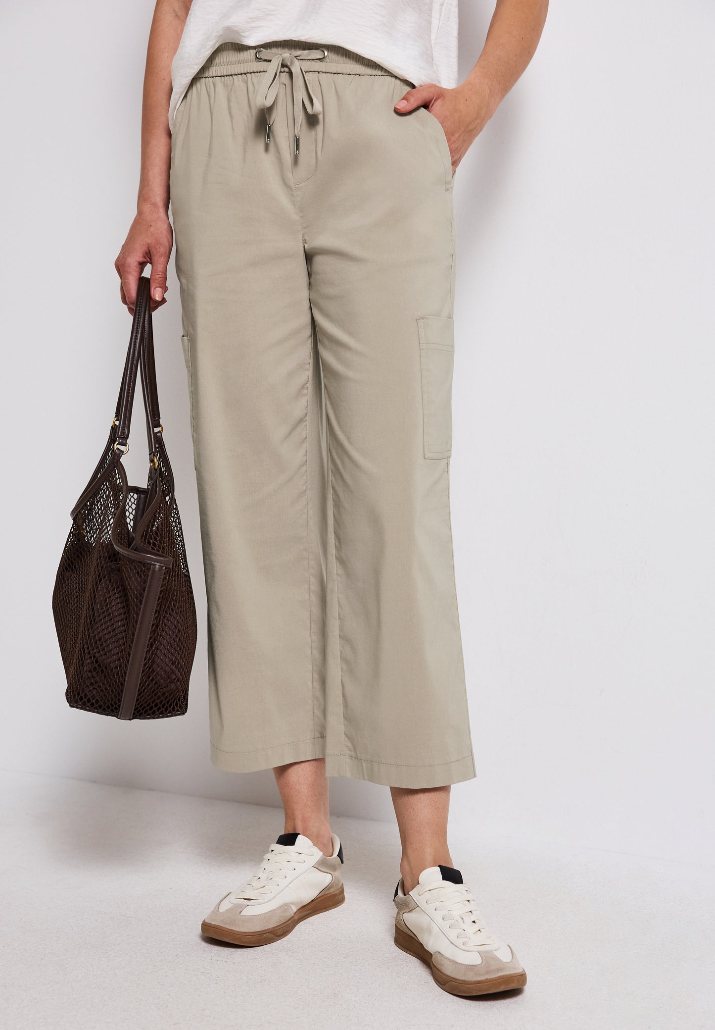 Street One 7/8 Cargo Hose - Farbe: tumbled beige
