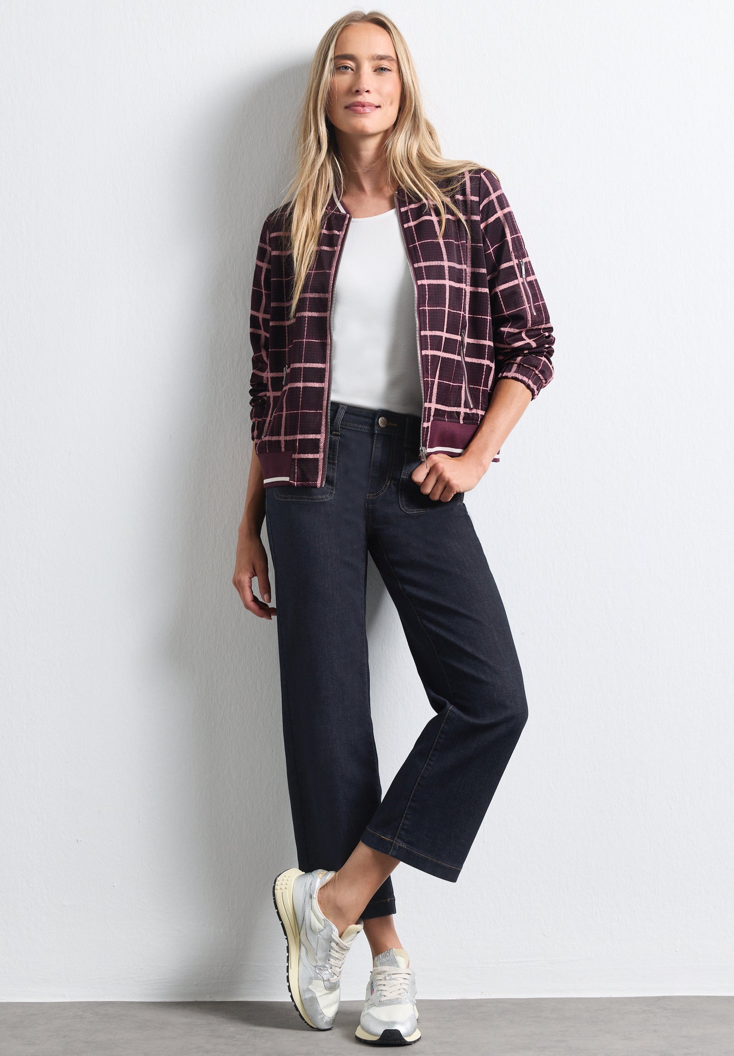 Street One - Mid Waist Straight Leg Jeans Style: Amalia - Farbe: Rinse Washed