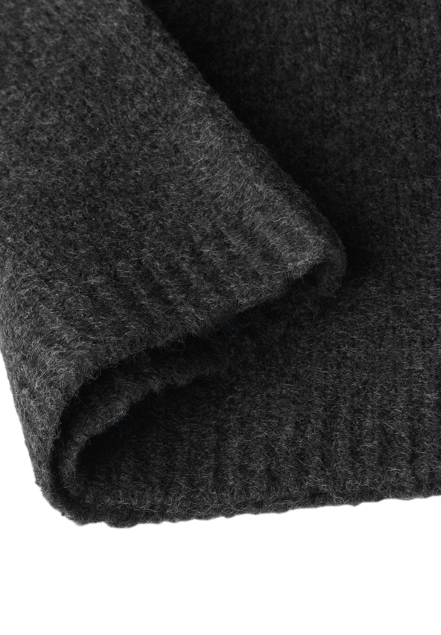 Street One Feinstrick Beanie - Farbe: anthracite melange