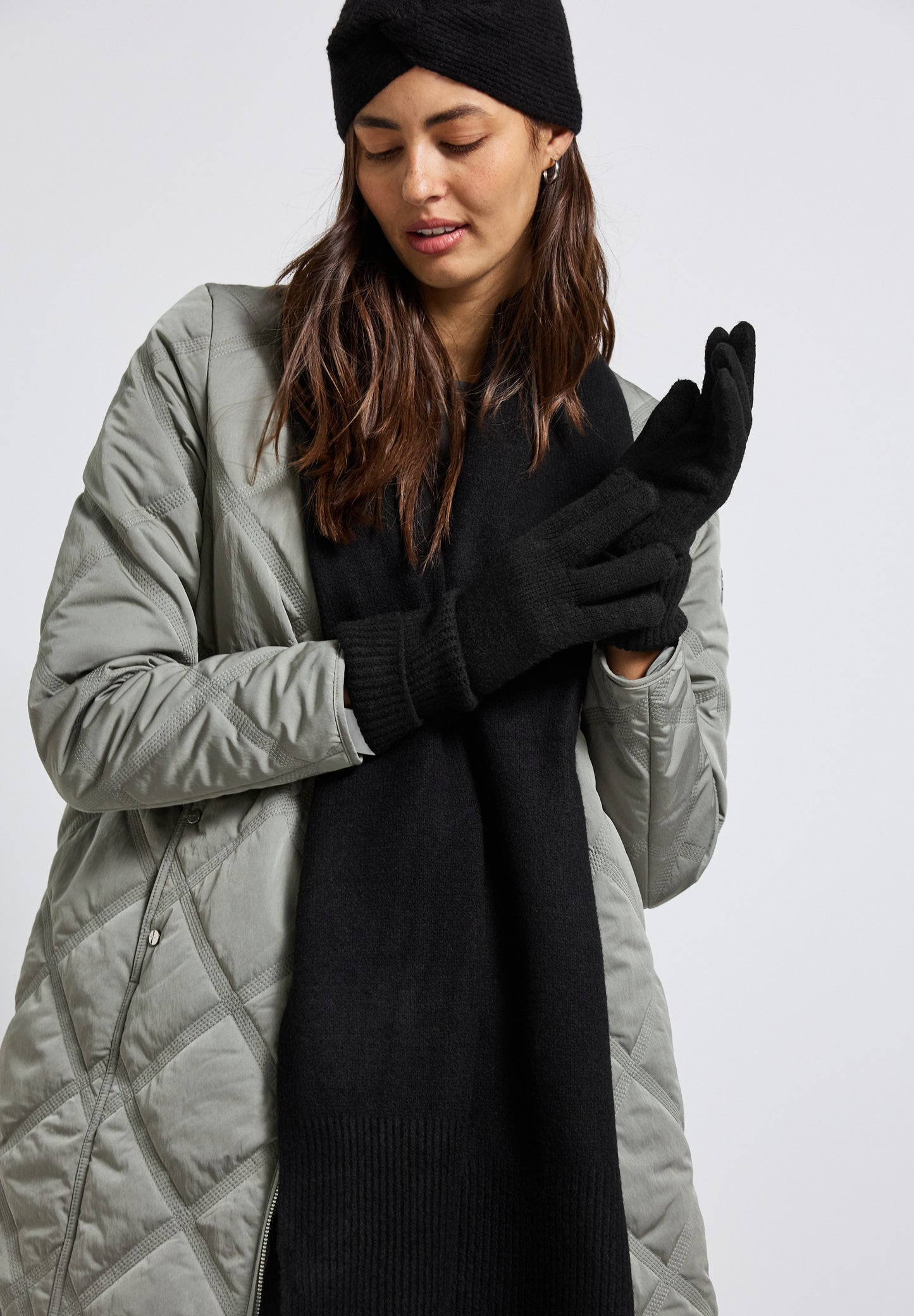 Street One Feinstrickhandschuhe - Farbe: Black