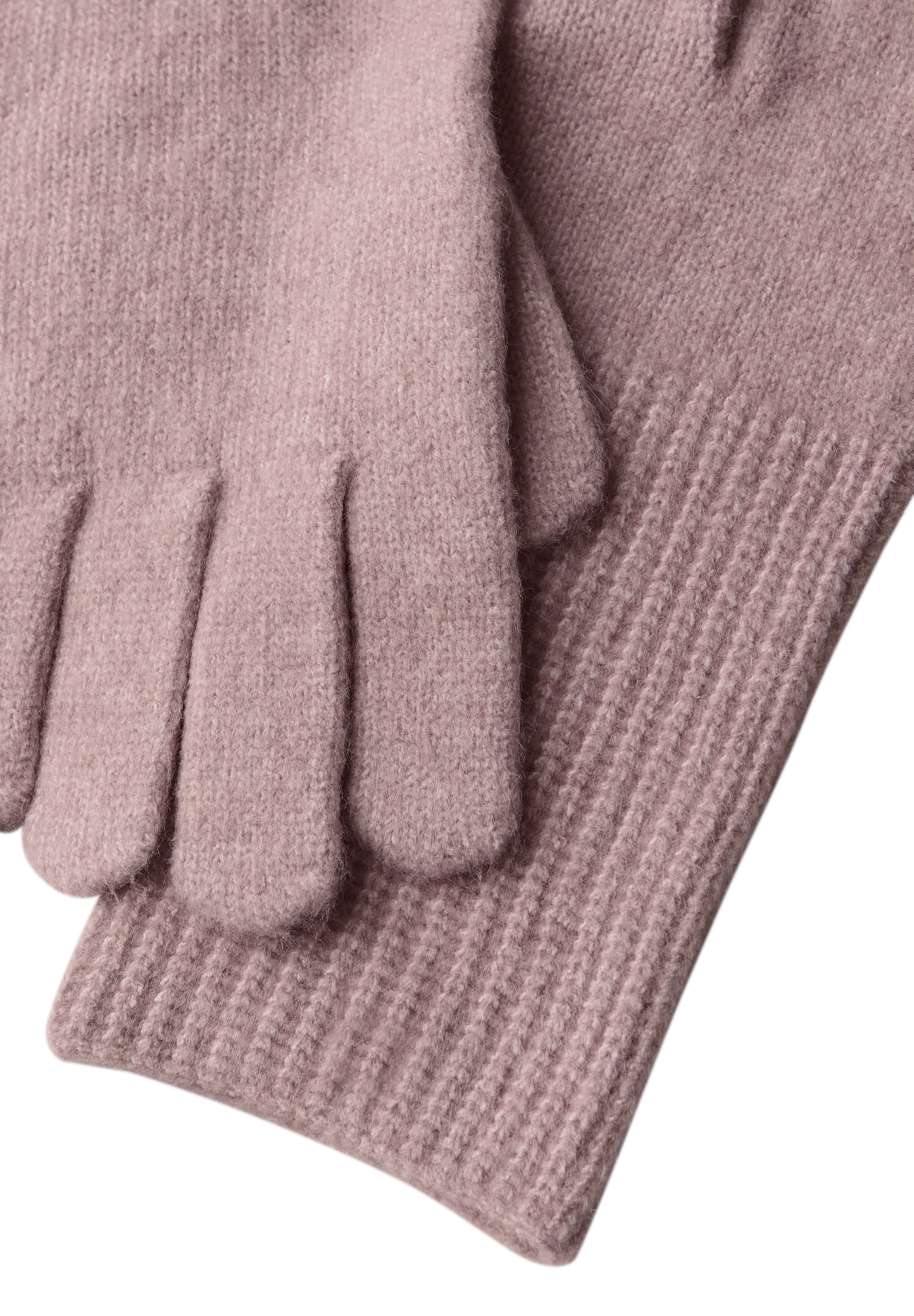 Street One Feinstrickhandschuhe - Farbe: rosewood pink melange