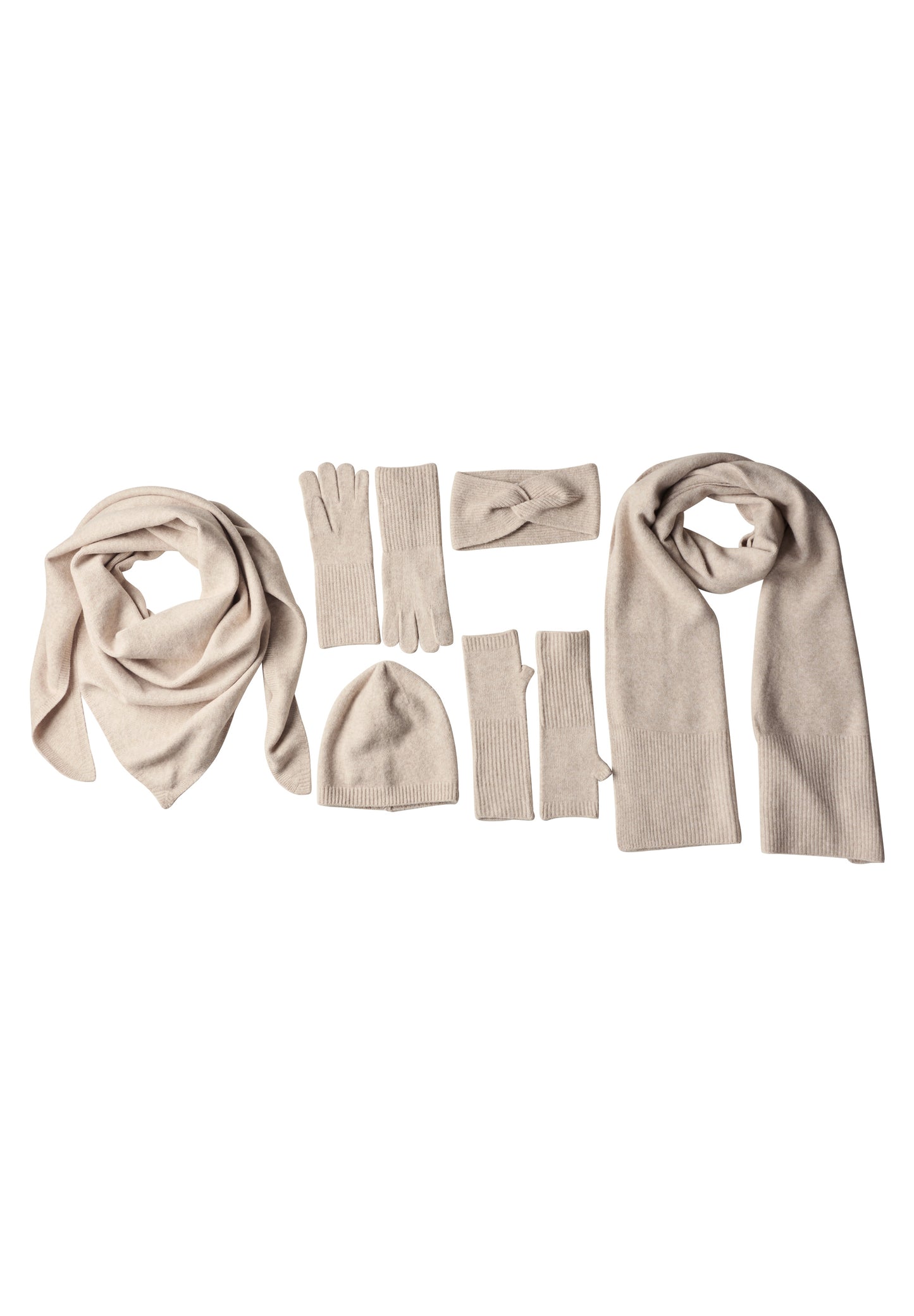 Street One - Feinstrick Beanie in Unifarbe - Farbe: Soft Sand Mel.