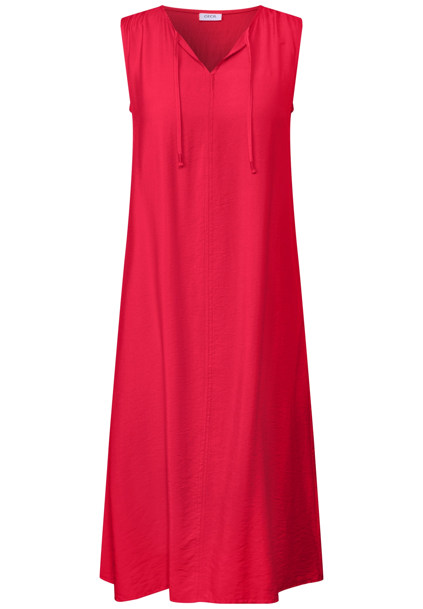 CECIL Kleid in Unifarbe - Farbe: glazed apple red