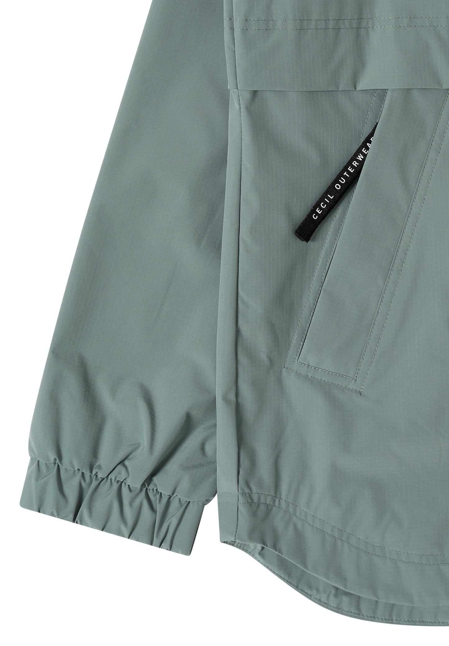 CECIL - Jacke in A-Linie - Farbe: kelp green