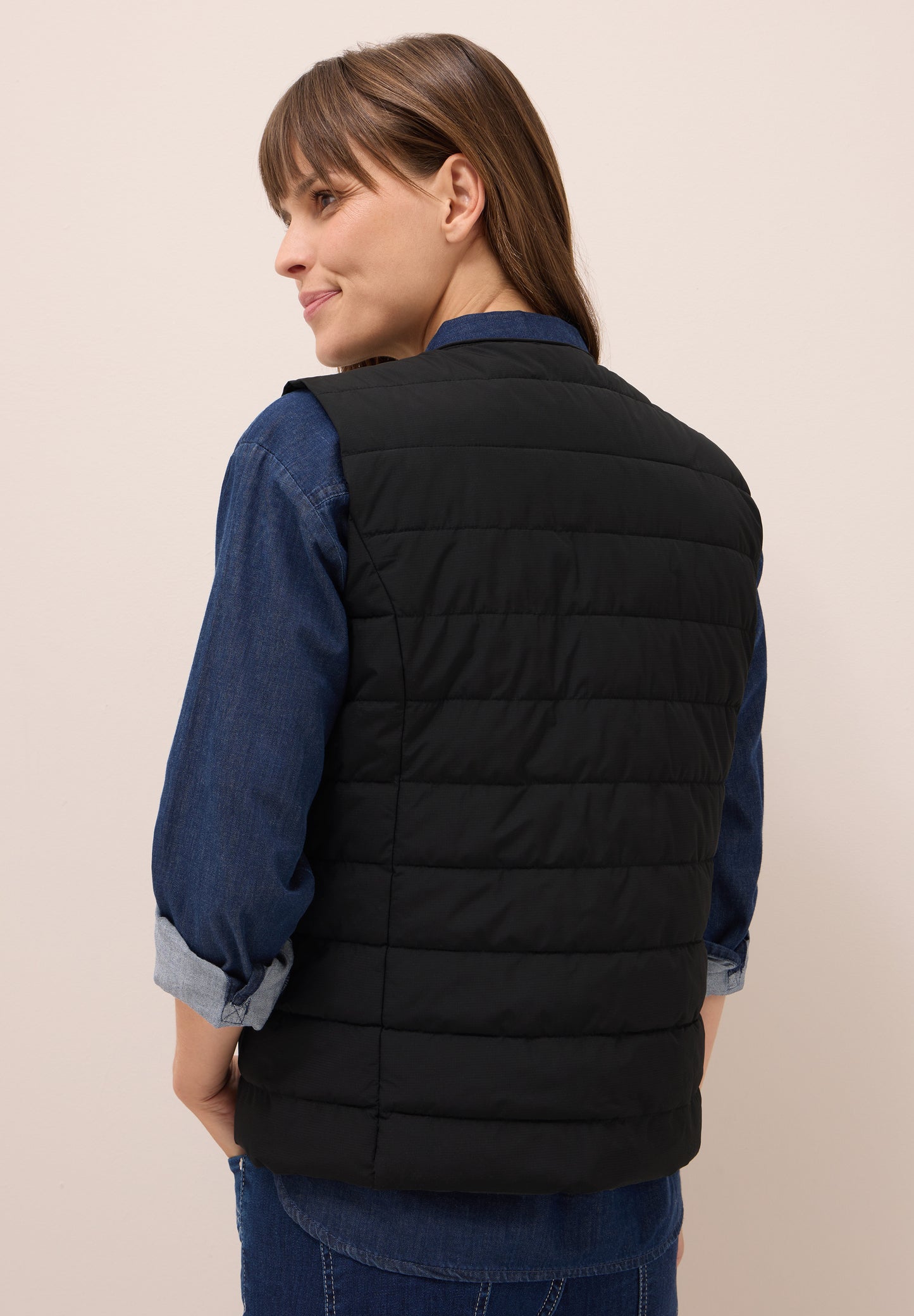 CECIL Weste zum Unterziehen - Farbe: Black