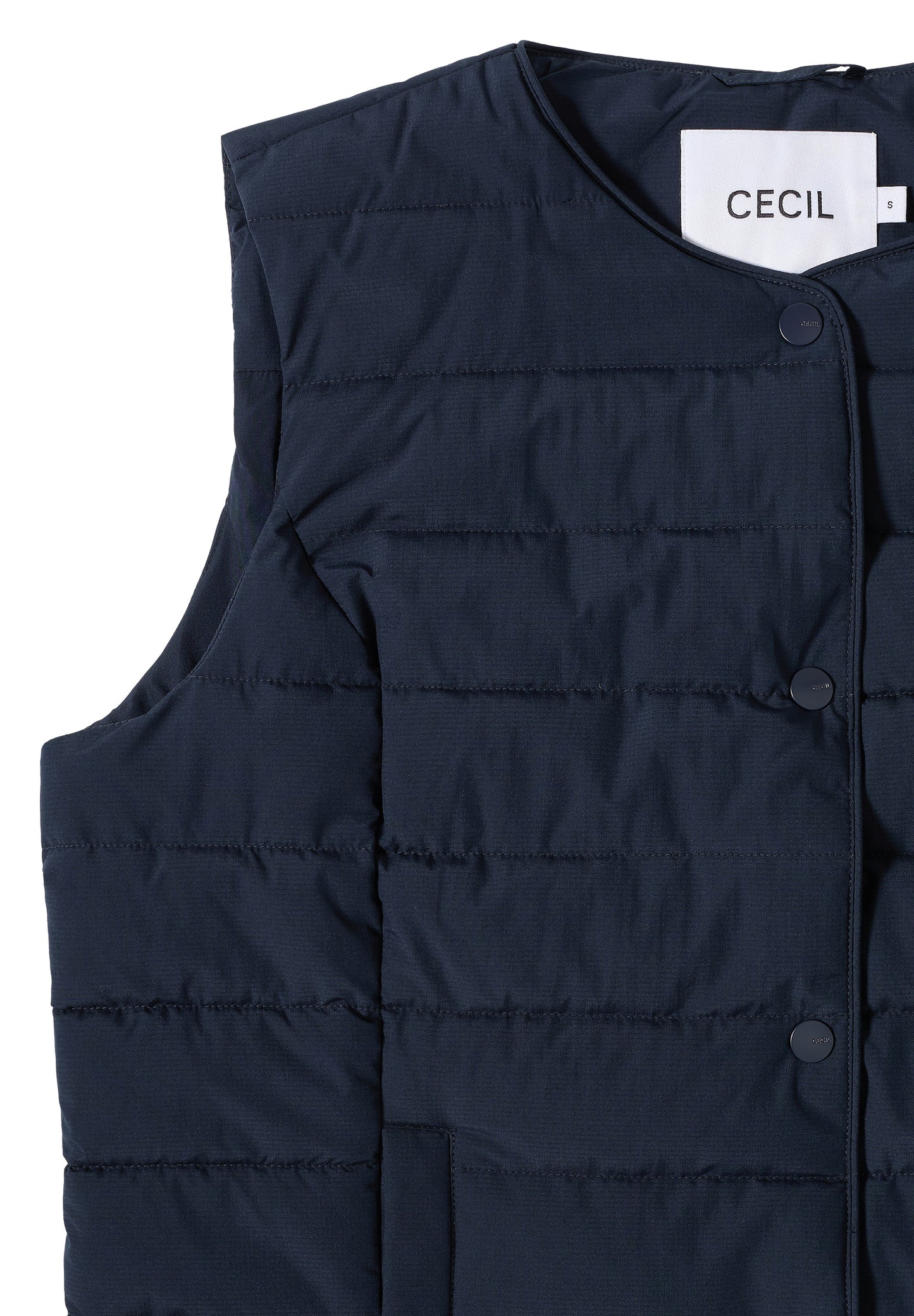 CECIL Weste zum Unterziehen - Farbe: dark navy blue