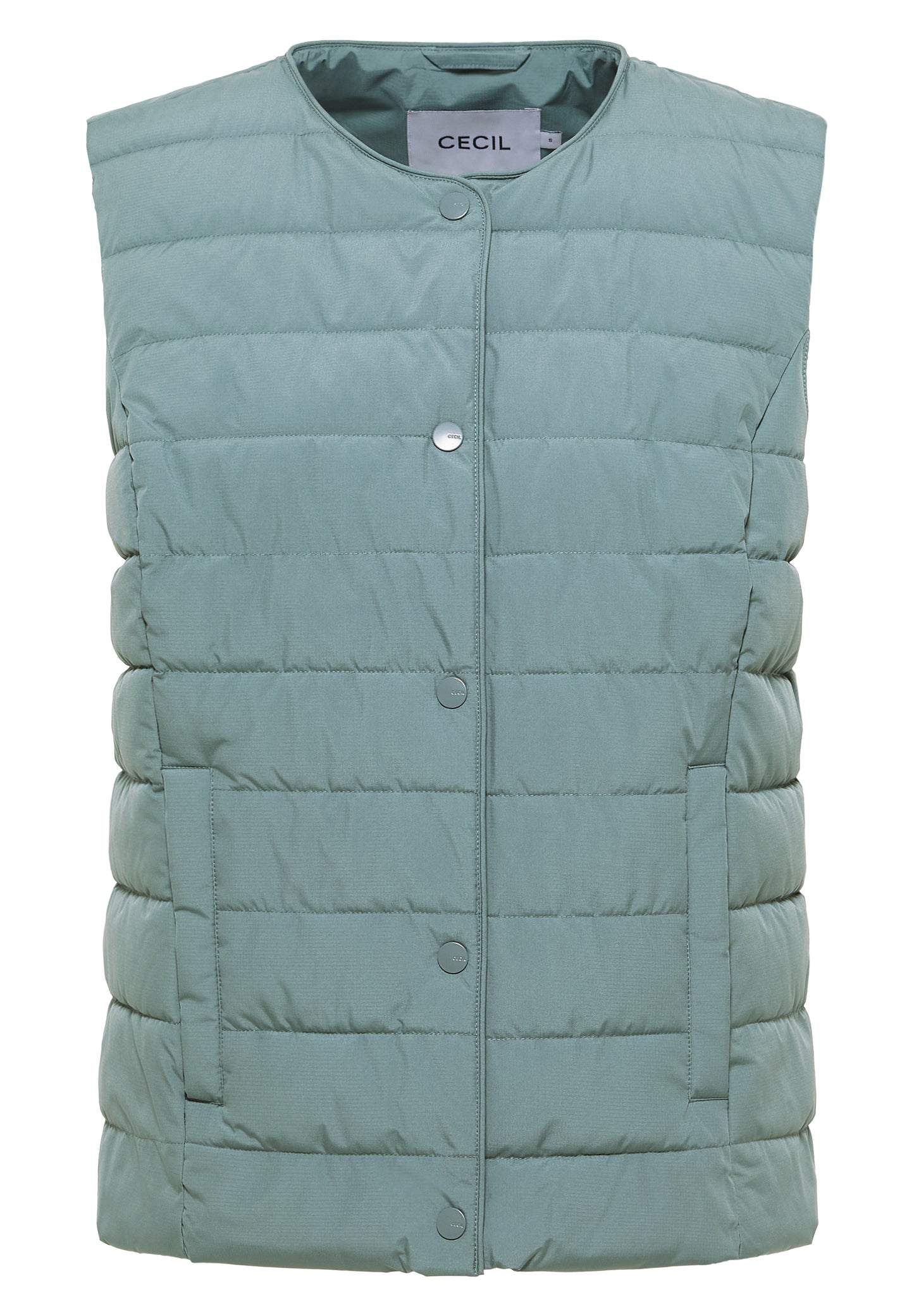 CECIL Weste zum Unterziehen - Farbe: ice hill green