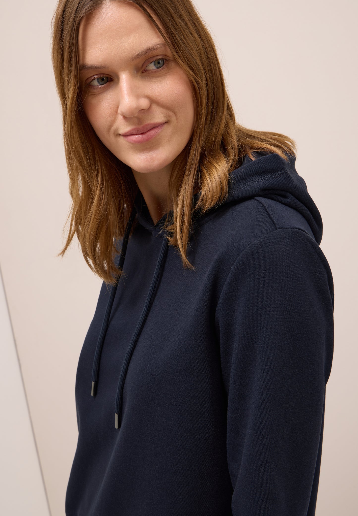 CECIL Sweatshirt mit Kapuze - Farbe: urban dark blue