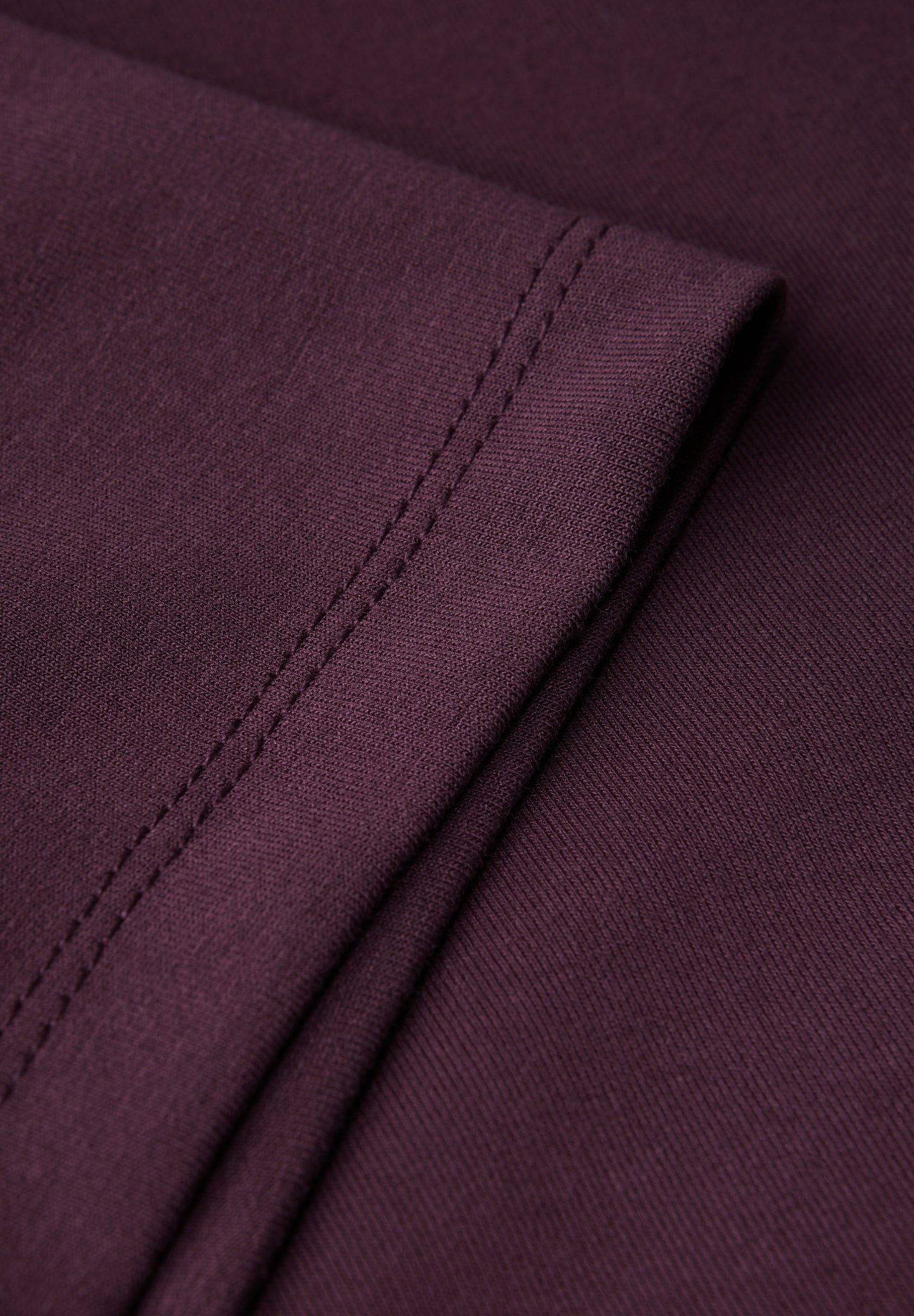 CECIL Kurzarmsweatshirt - Farbe: mulberry red