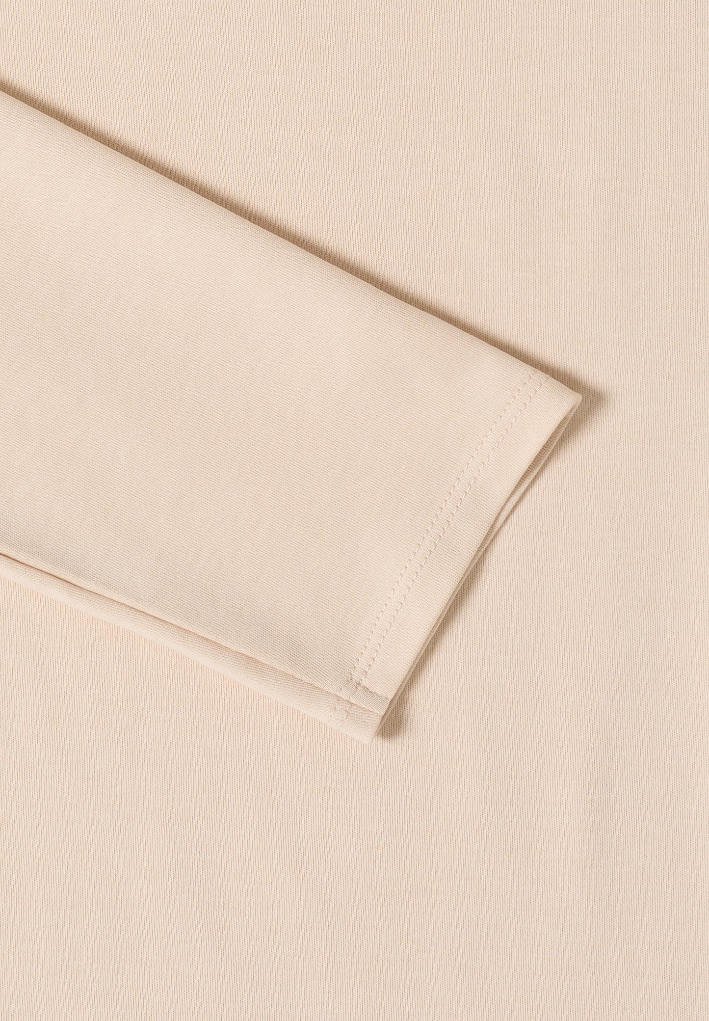 CECIL - Basic Shirt in Unifarbe - Farbe: pearl beige