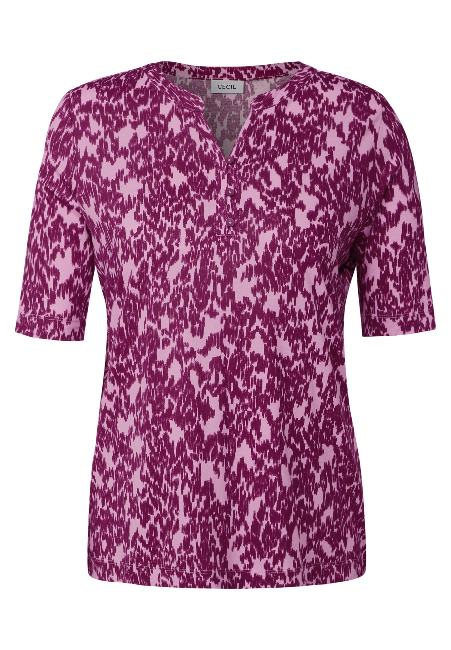 CECIL Shirt im Tunika-Look - Farbe: cherry blossom pink