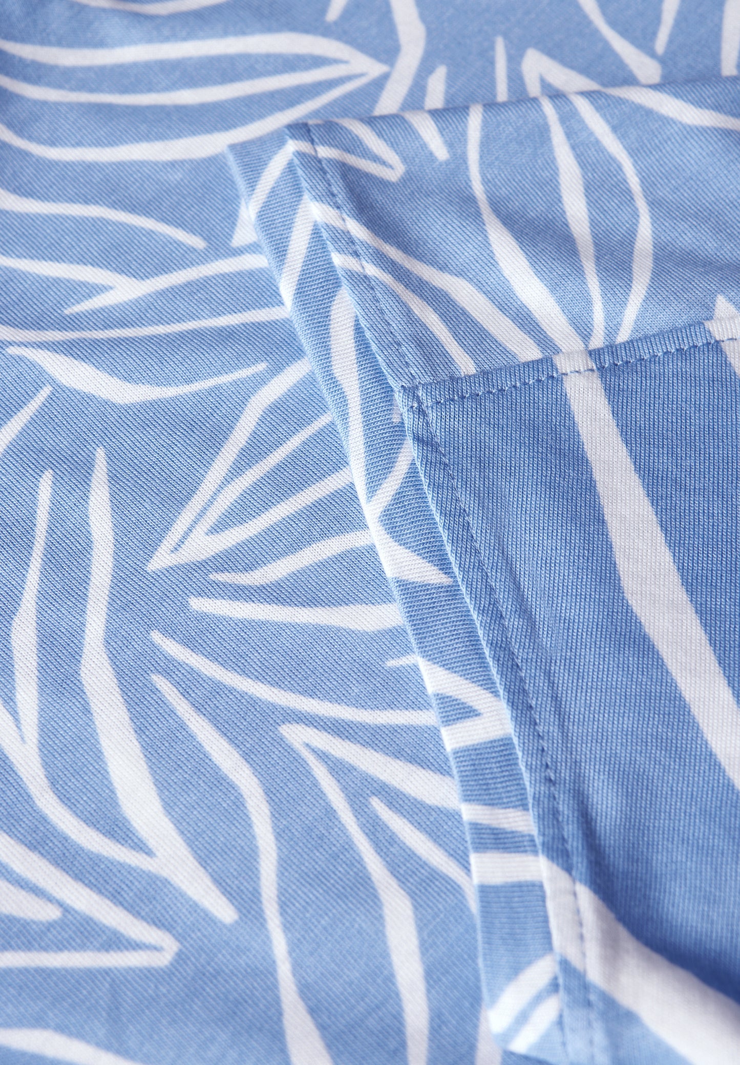 CECIL Print-Mix Shirt - Farbe: deep pastel blue