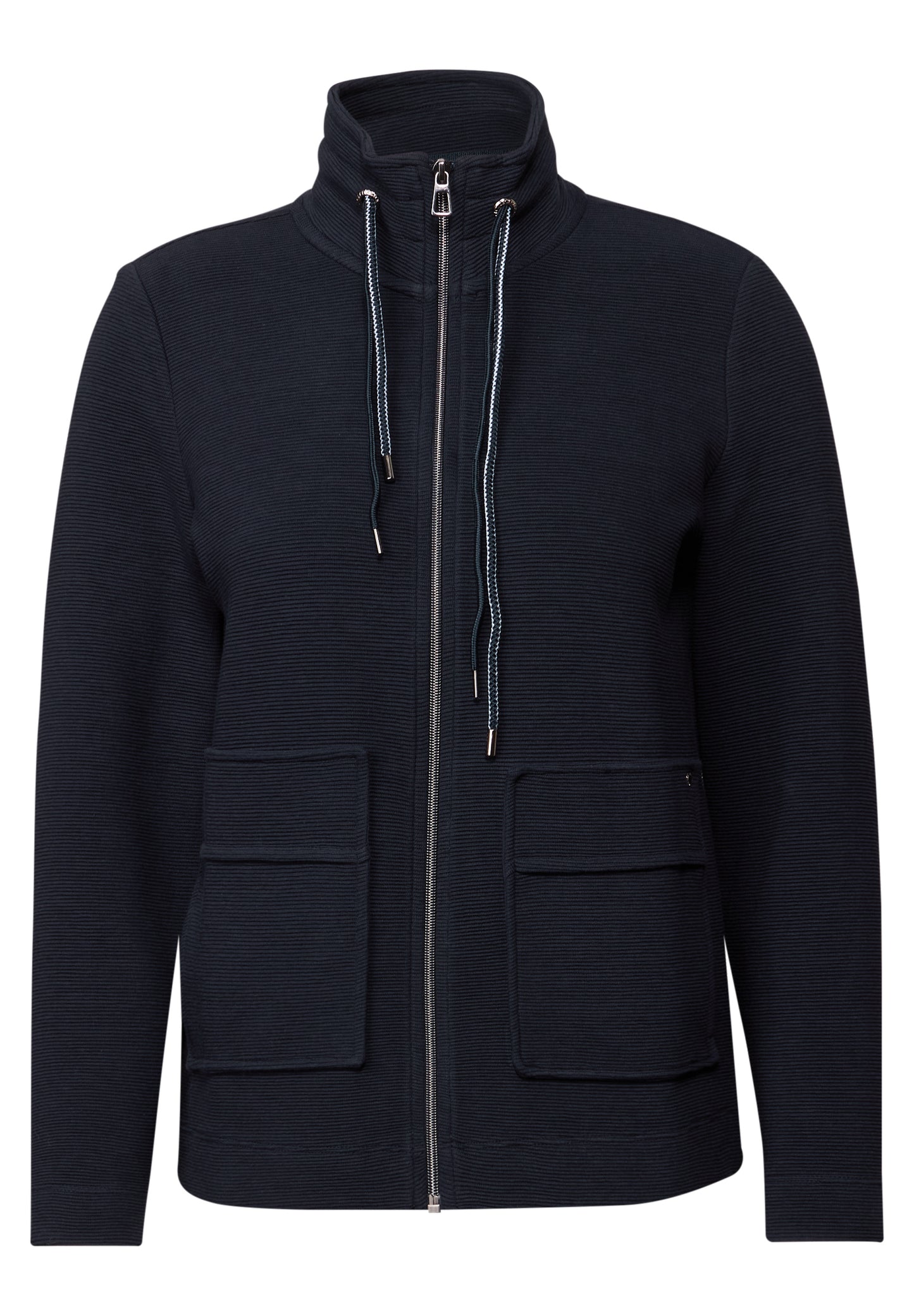 CECIL Leichte Ottoman Jacke - Farbe: urban dark blue
