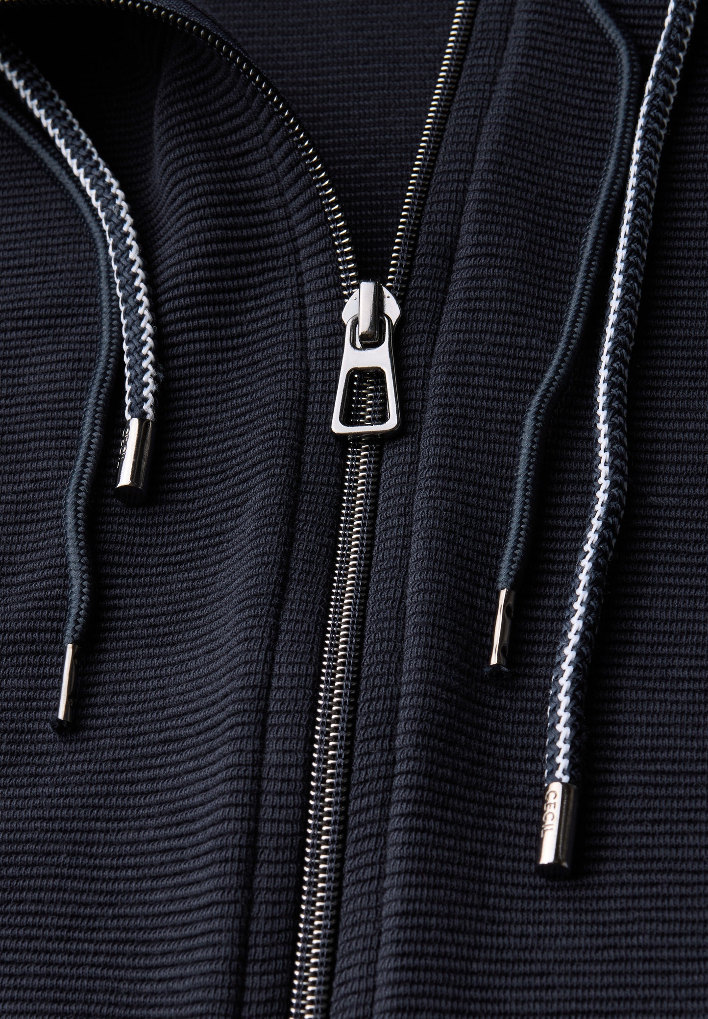 CECIL Leichte Ottoman Jacke - Farbe: urban dark blue