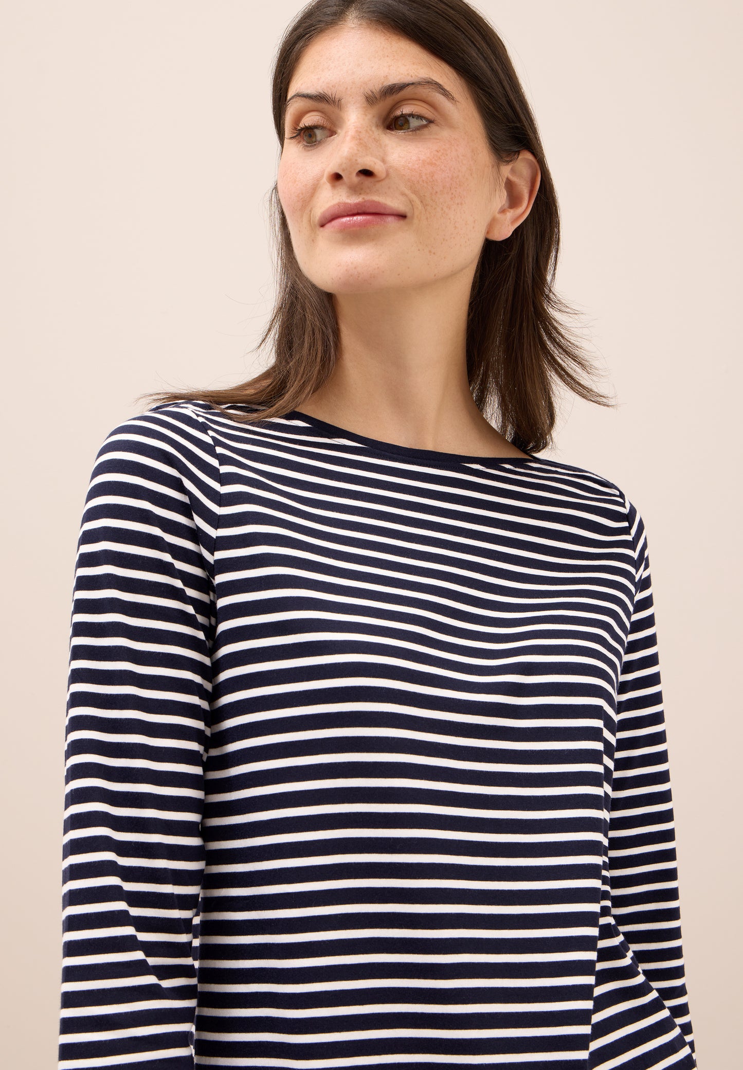 CECIL Gestreiftes Shirt - Farbe: urban dark blue