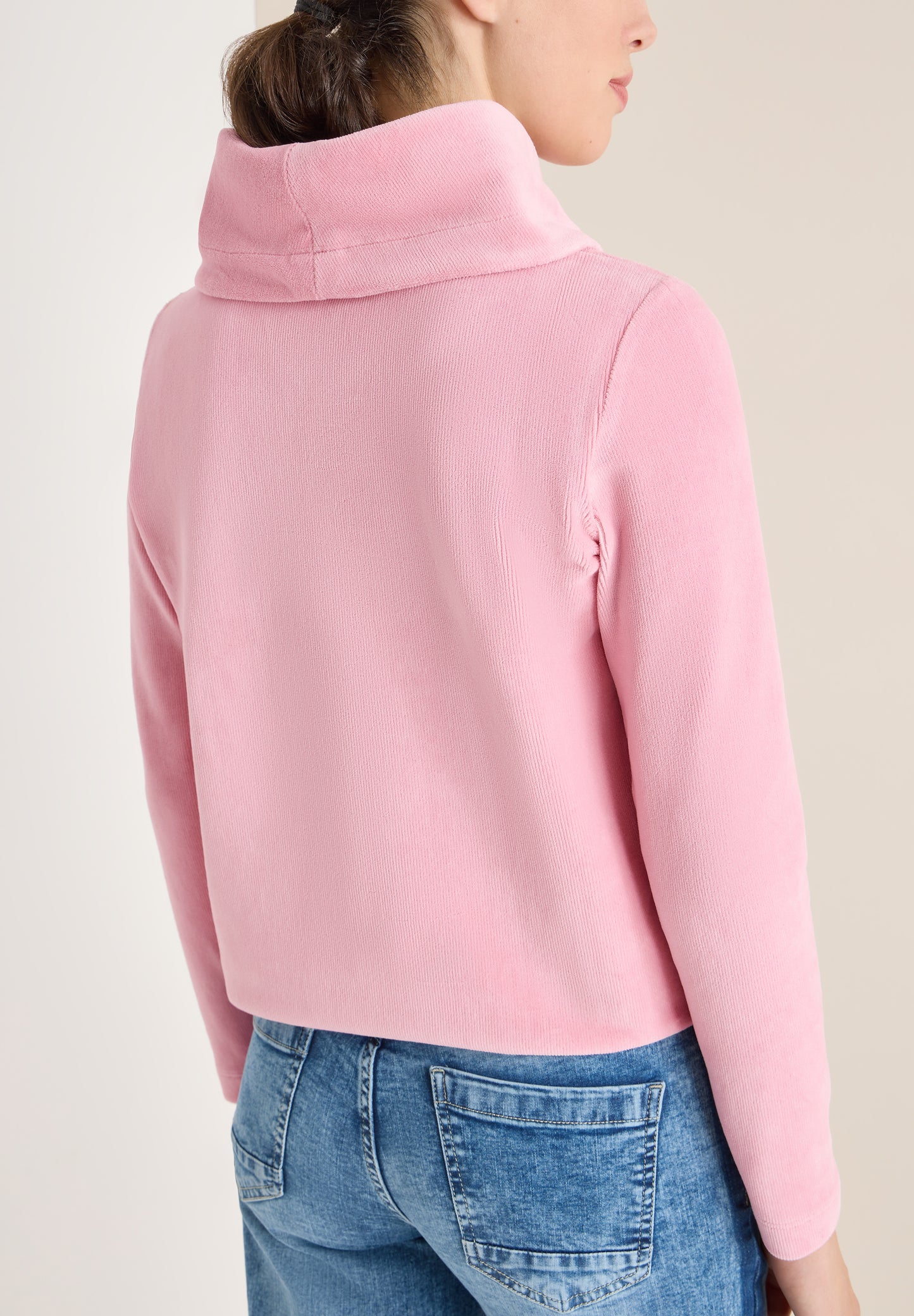 CECIL Cord Shirt mit großem Kragen - Farbe: blossom corduroy