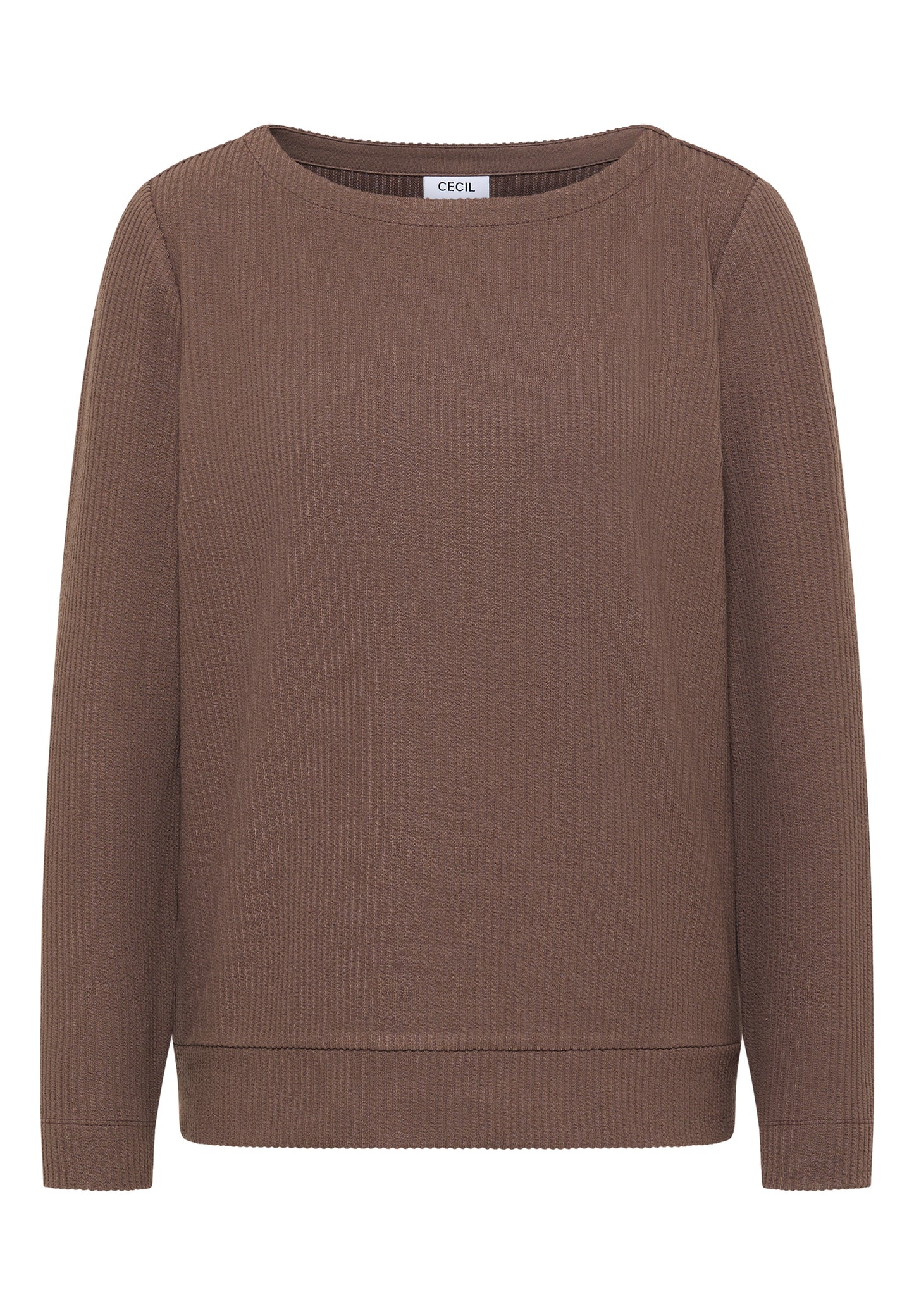 CECIL - Strukturshirt - Farbe: urban taupe