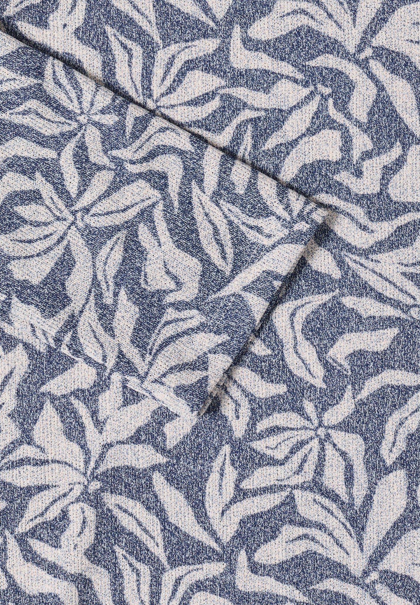 CECIL - 3/4-Arm Shirt mit floralem Print - Farbe: sporty denim blue
