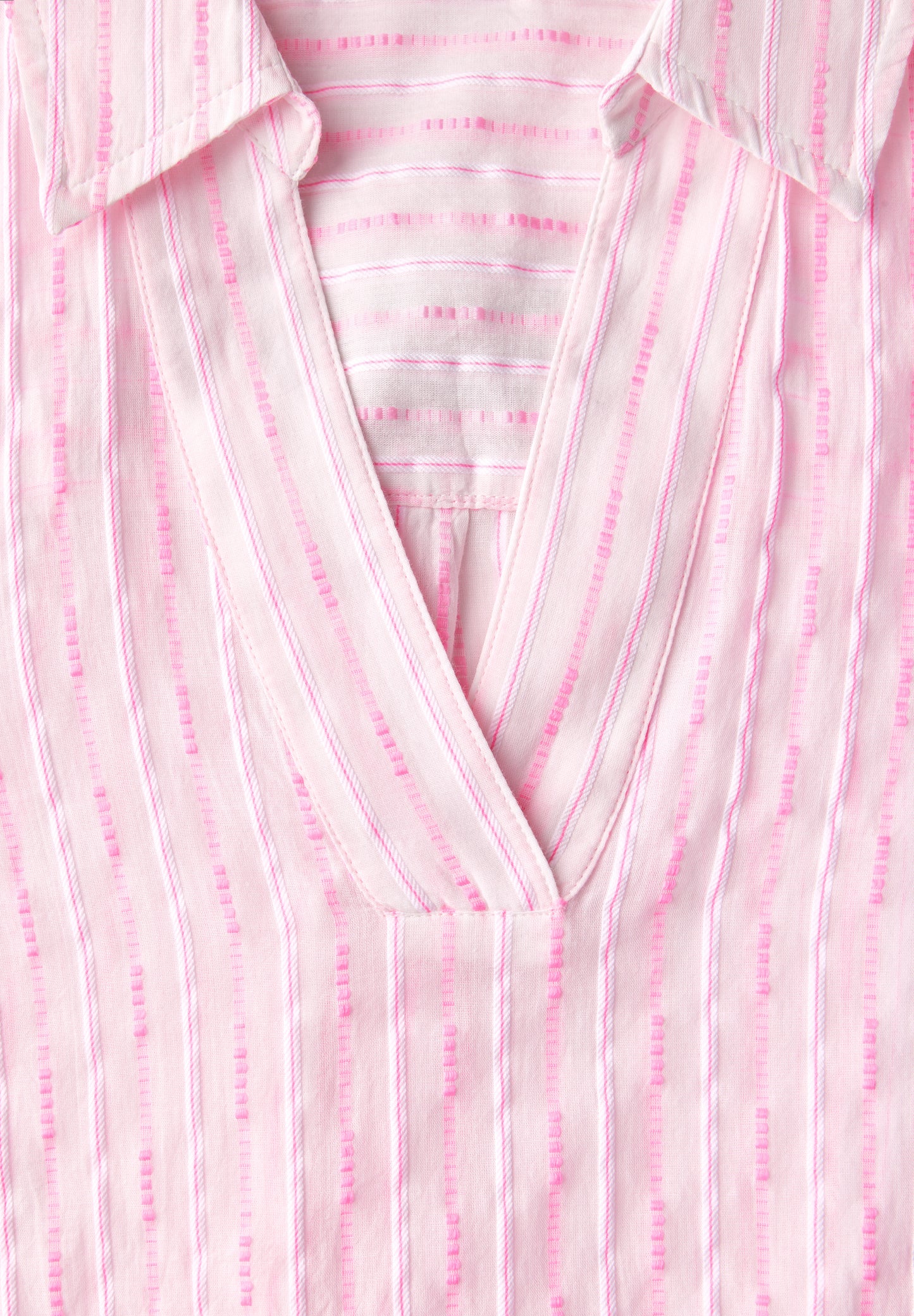 CECIL Gestreifte Bluse - Farbe: vanilla white