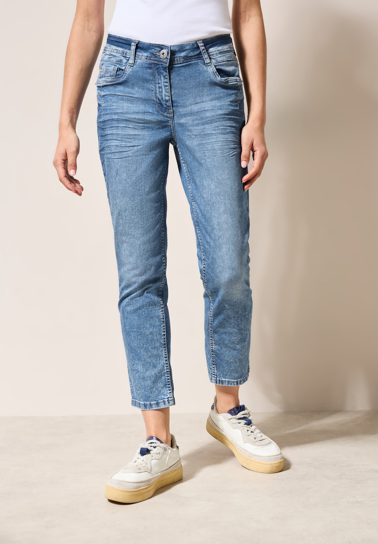 CECIL 7/8 Jeans Hose im Style Scarlett - Farbe: hellblau
