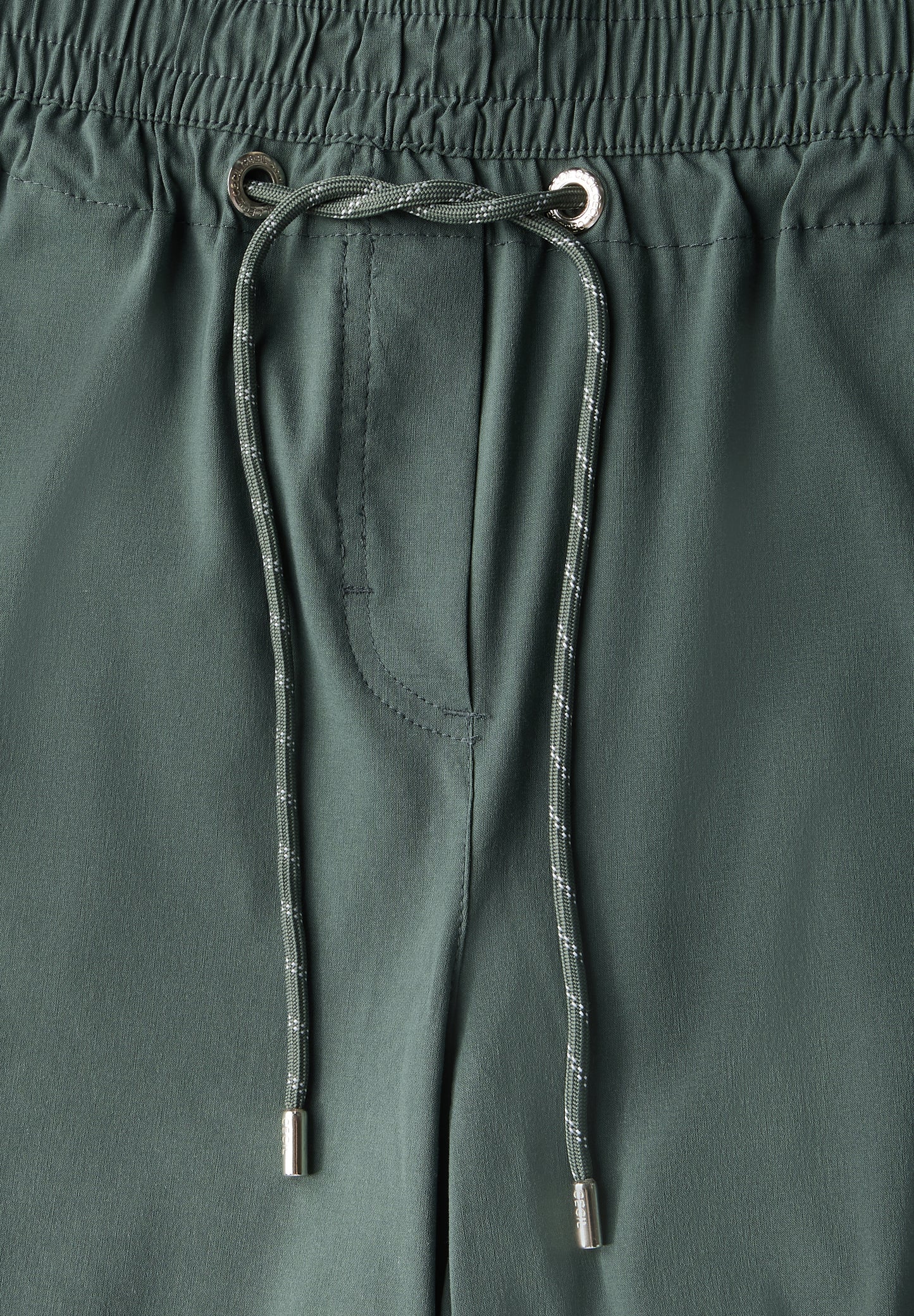 CECIL 7/8 Wide Leg Hose - Farbe: dark balmy khaki