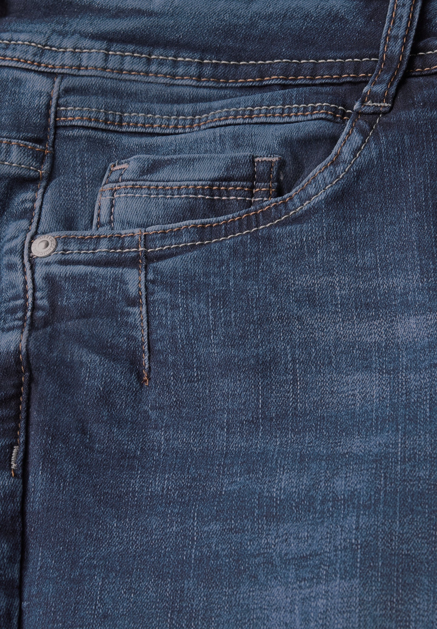 CECIL Jeans "SCARLETT" im Casual Fit - Farbe: mid blue wash