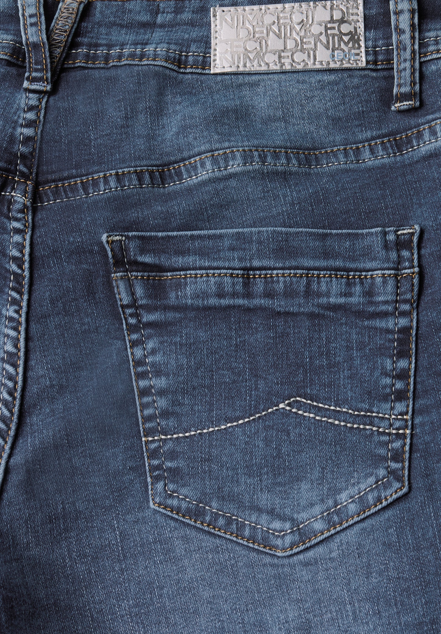 CECIL Jeans "SCARLETT" im Casual Fit - Farbe: mid blue wash