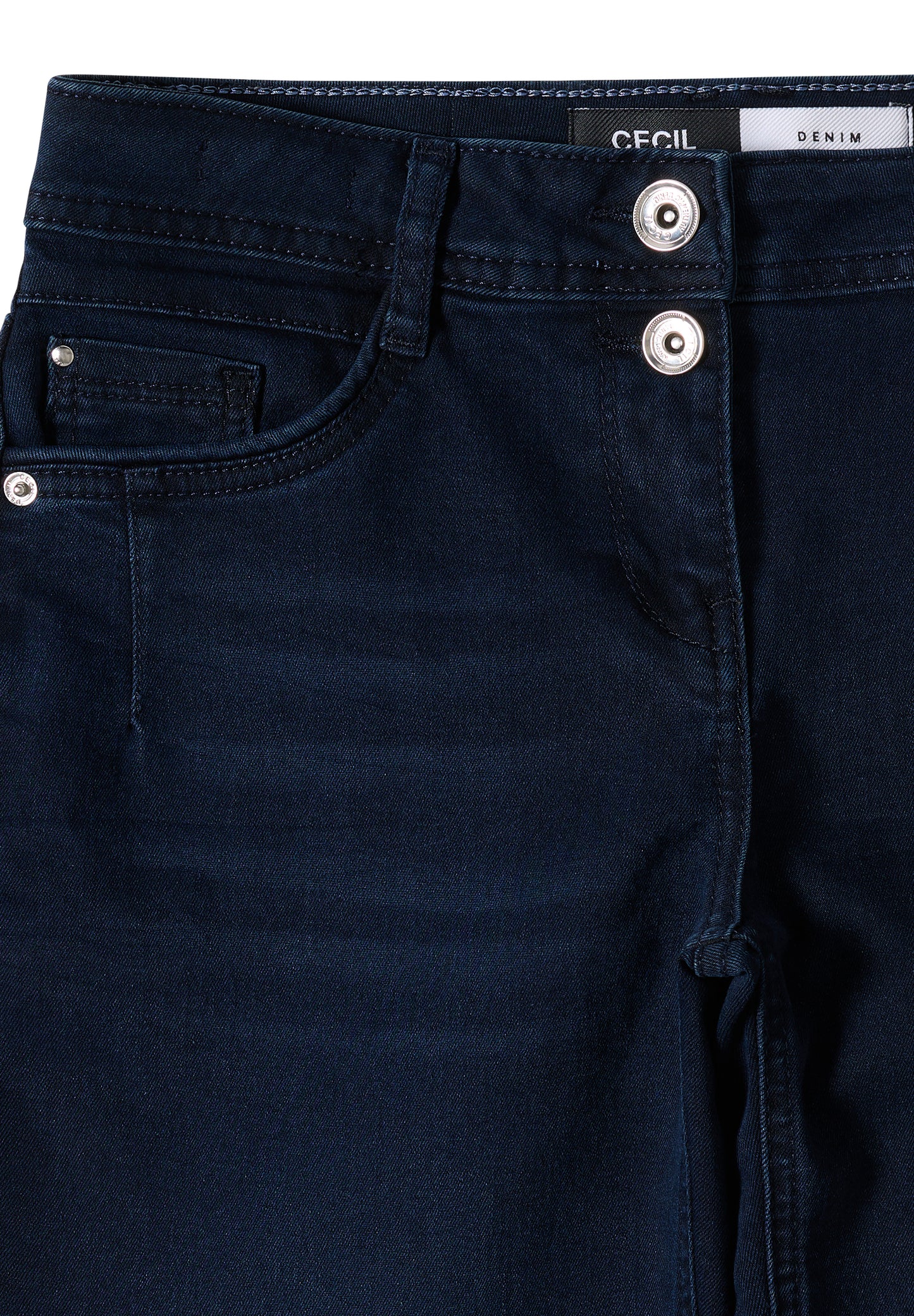 CECIL Casual Fit Jeans - Farbe: blue black washed