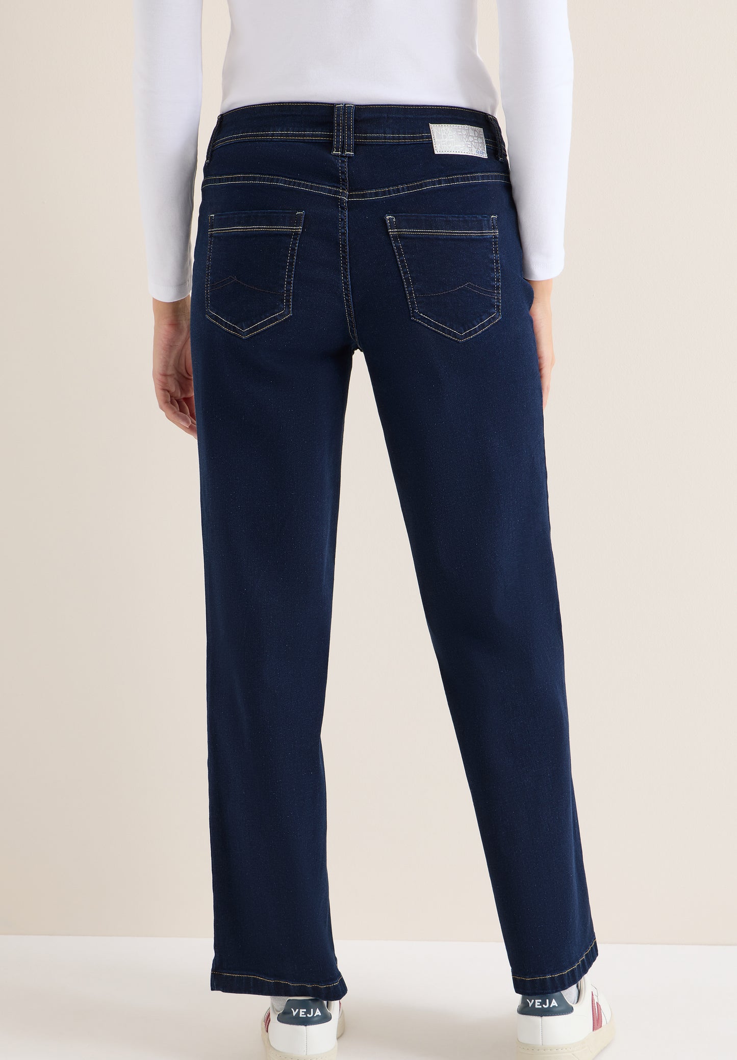 CECIL Wide Leg Rinsed Jeans - Farbe: rinsed wash