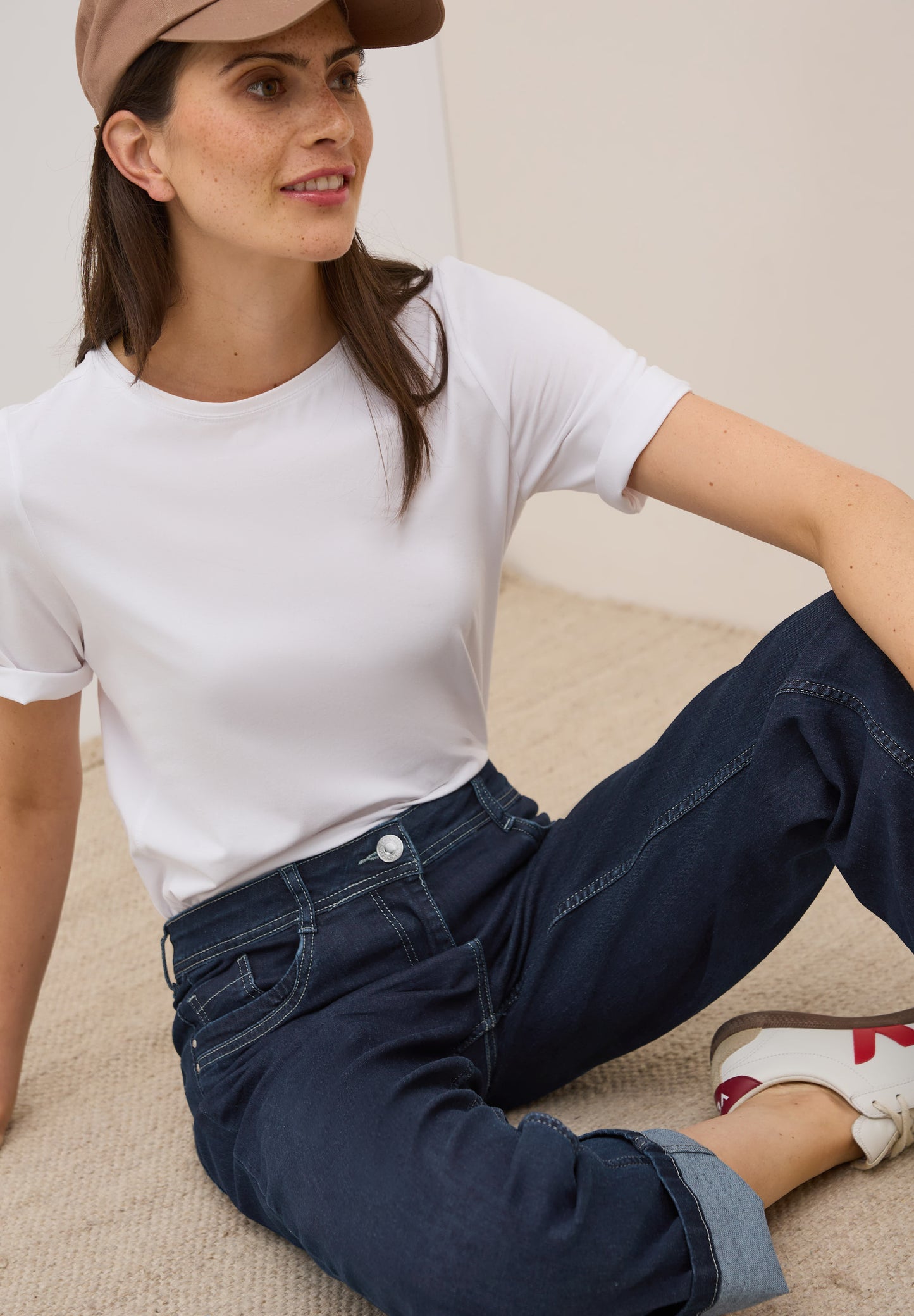 CECIL Rinsed Straight Leg Jeans - Farbe: rinsed wash