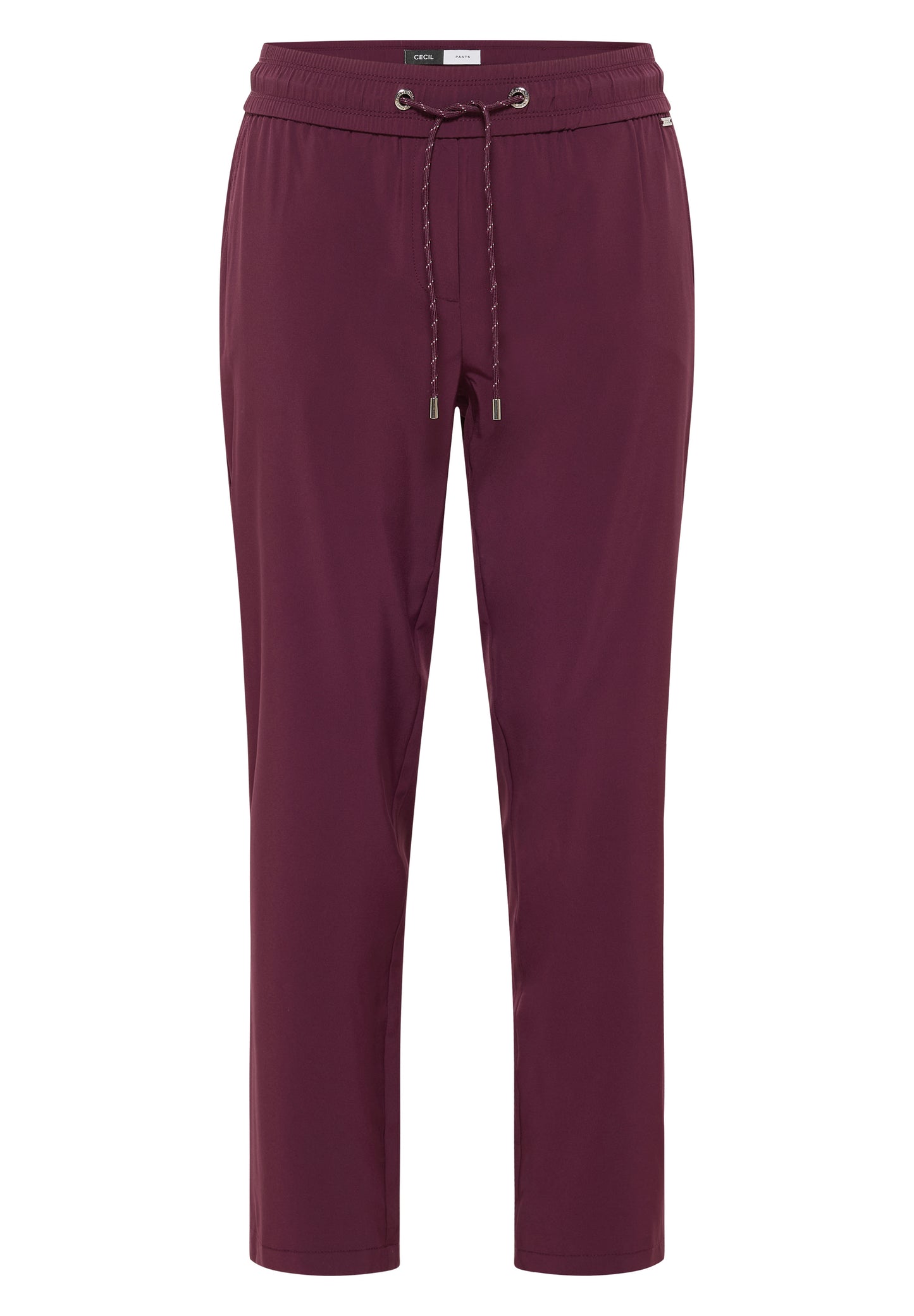 CECIL Hose im Casual Fit - Farbe: mulberry red