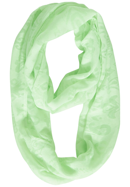 CECIL - Loop Schal mit Print - grün