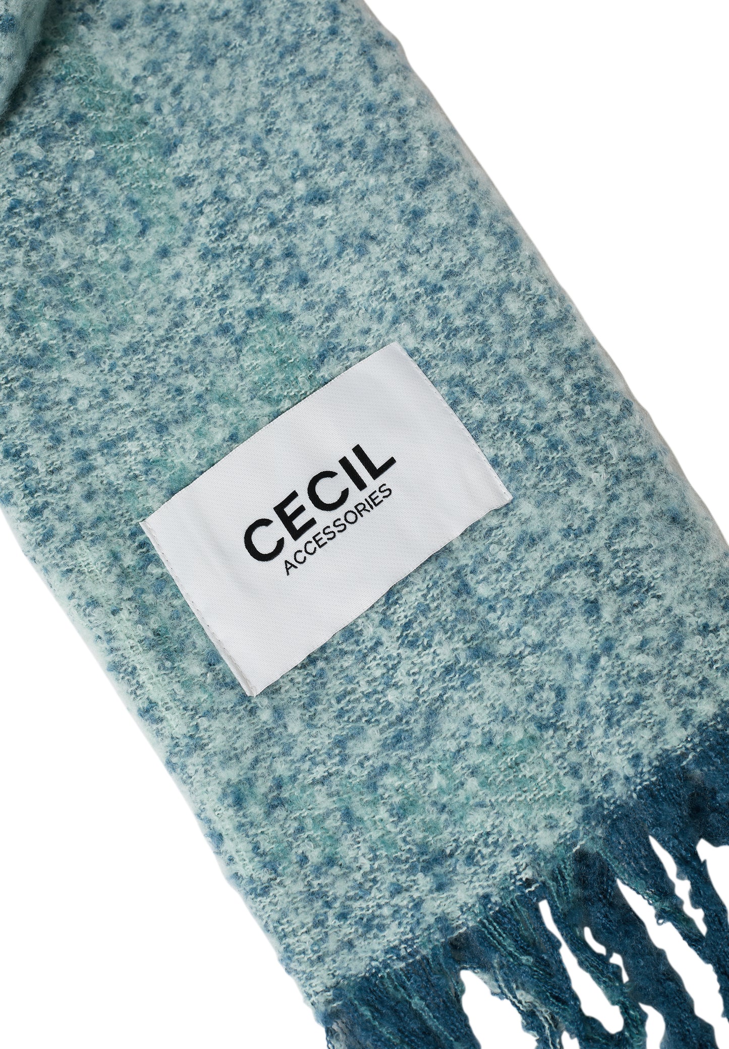 CECIL Kuscheliger Schal - Farbe: moonstone blue