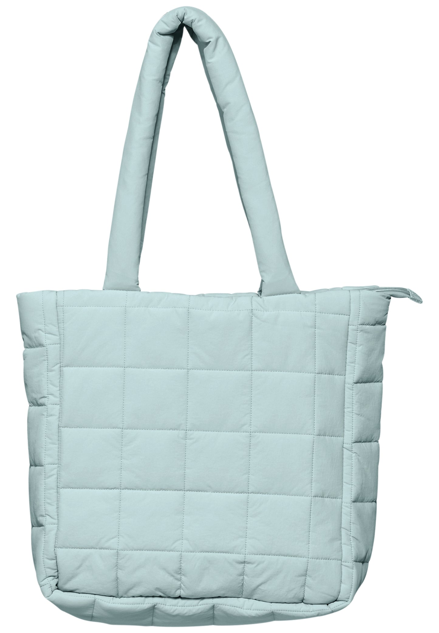 CECIL Shopper Tasche in Steppoptik - Farbe: mint grün