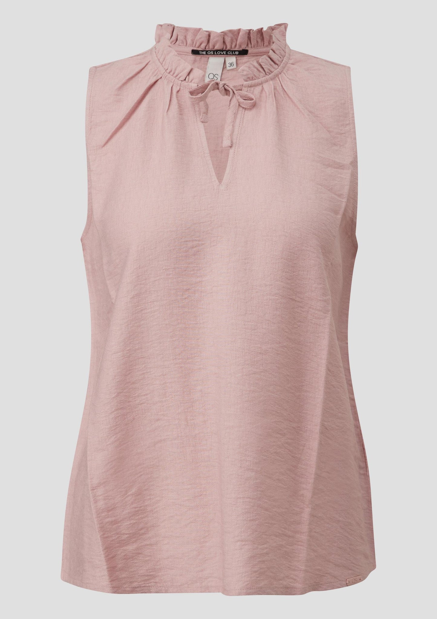 QS - Blusentop aus Viskosemix - Farbe: Rosa