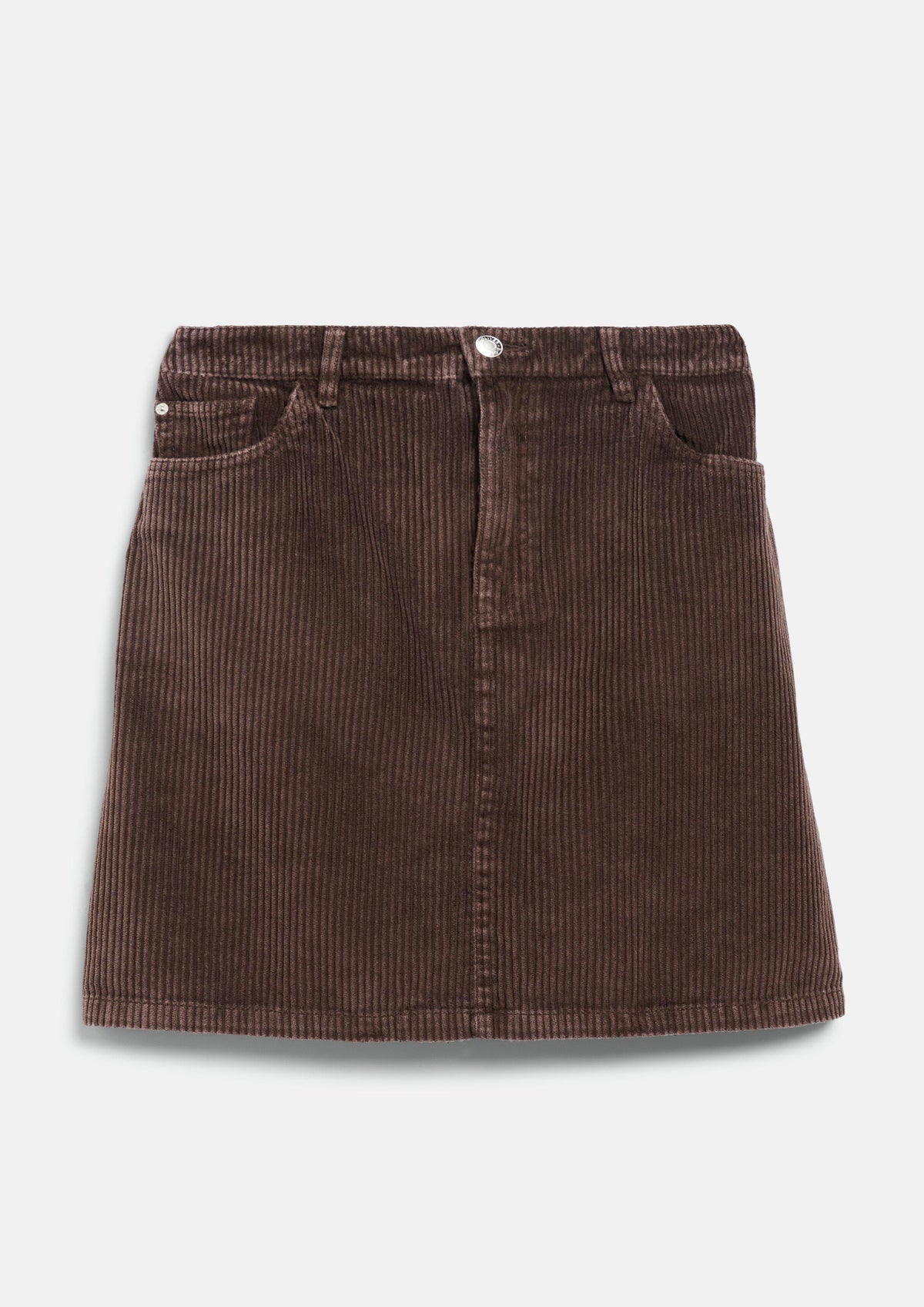 s.Oliver - Kurzer Cordrock / A-Shape - Farbe: Braun braun