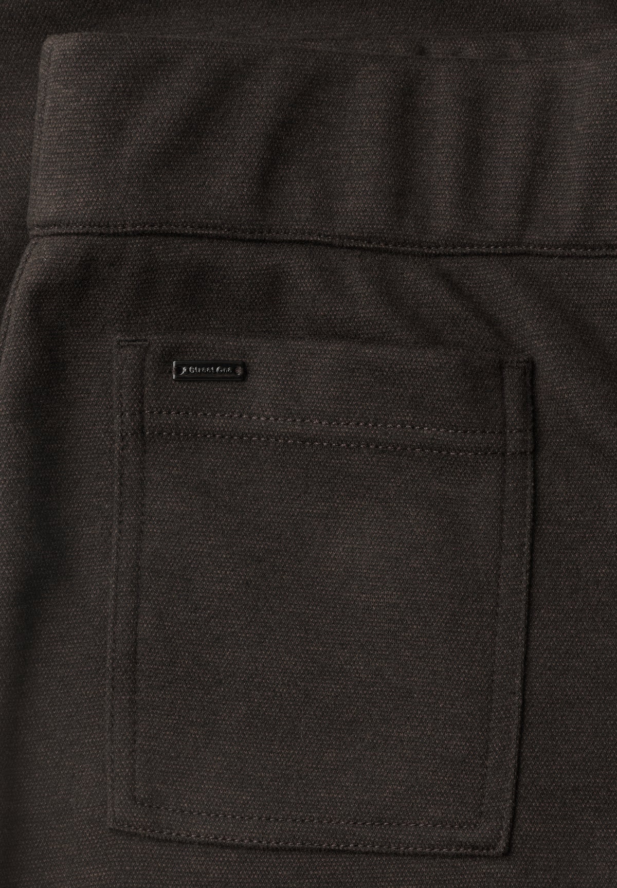 Street One Damen Wide Leg Hose mit aufgesetzten Taschen - Dunkelbraun black coffee
