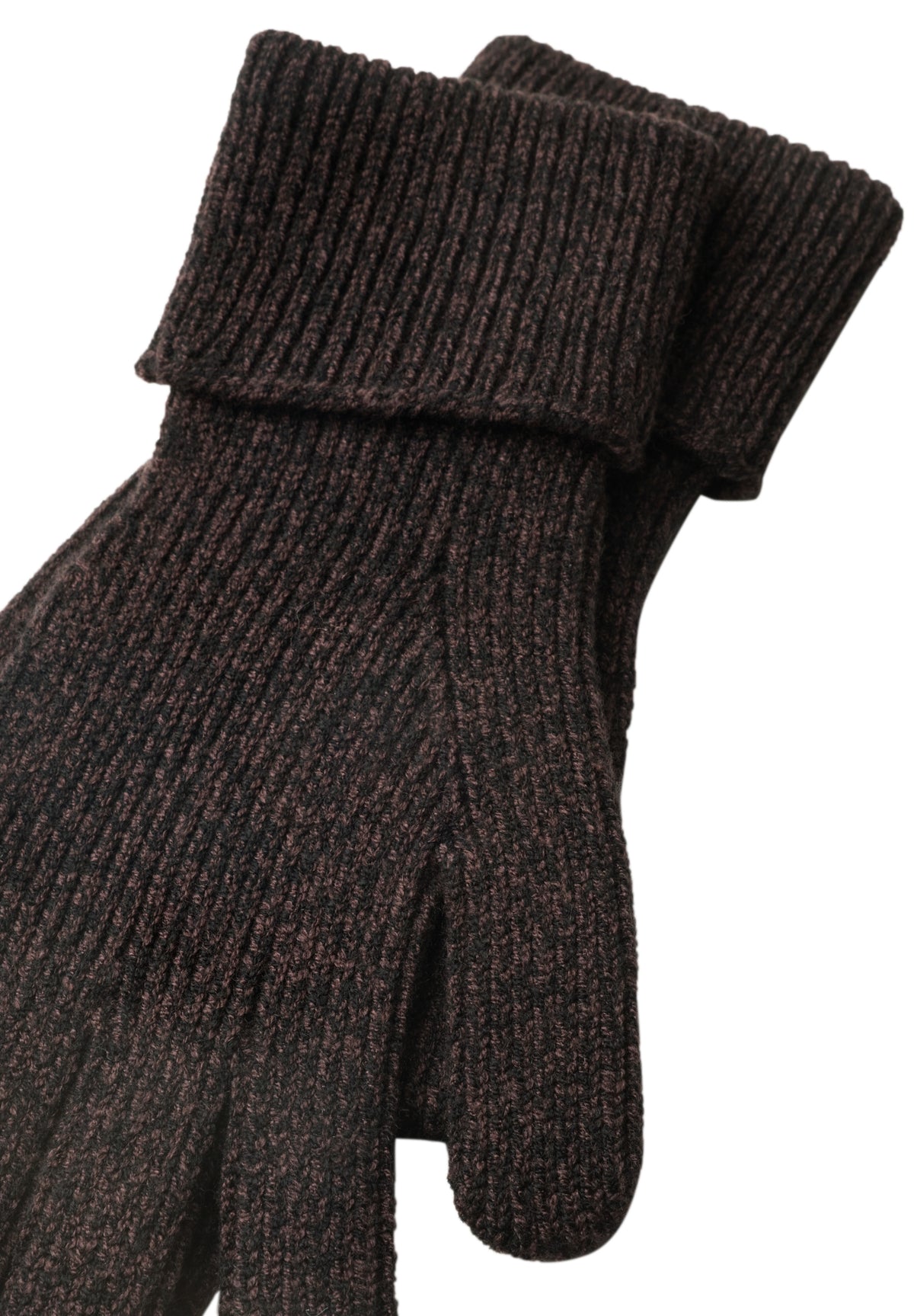 Street One Damen Handschuhe in Melange-Optik - Schwarz Black