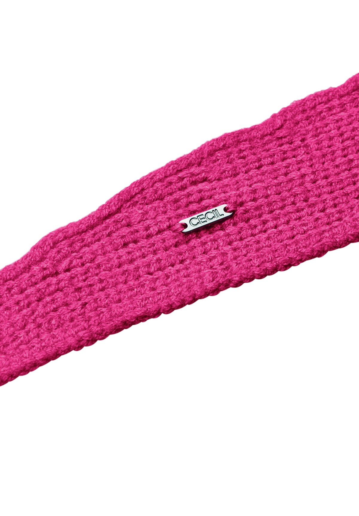CECIL Damen Strickschal in Dreiecksform - Pink pink flash