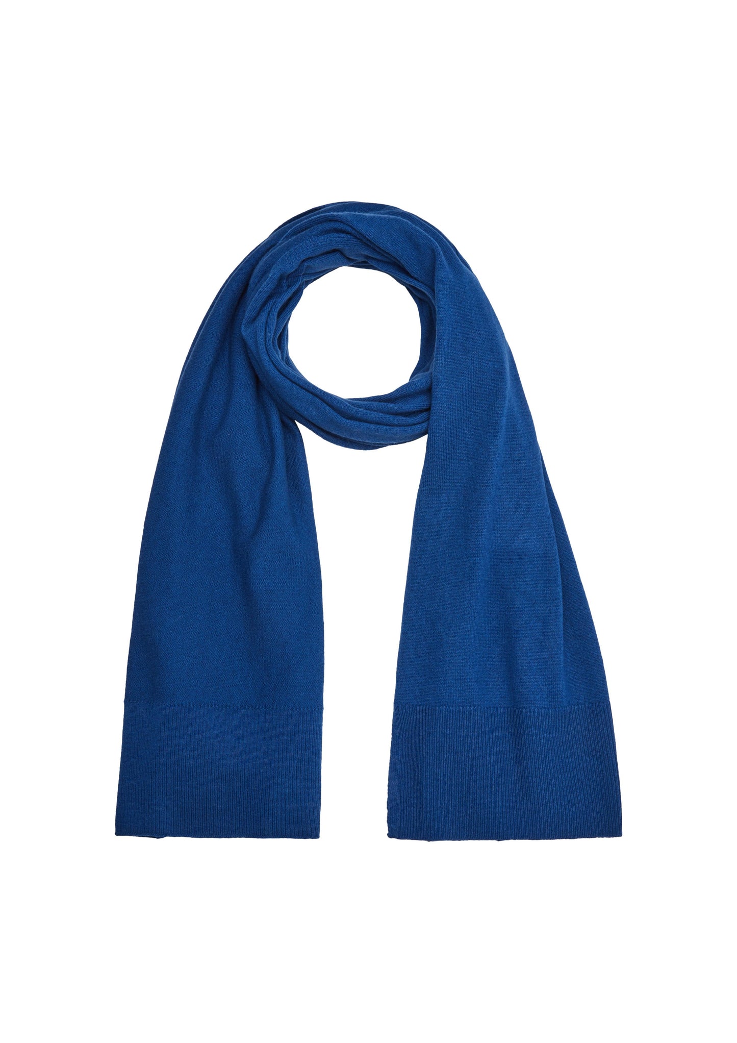 s.Oliver Schal aus Kaschmirmix in blau L8
