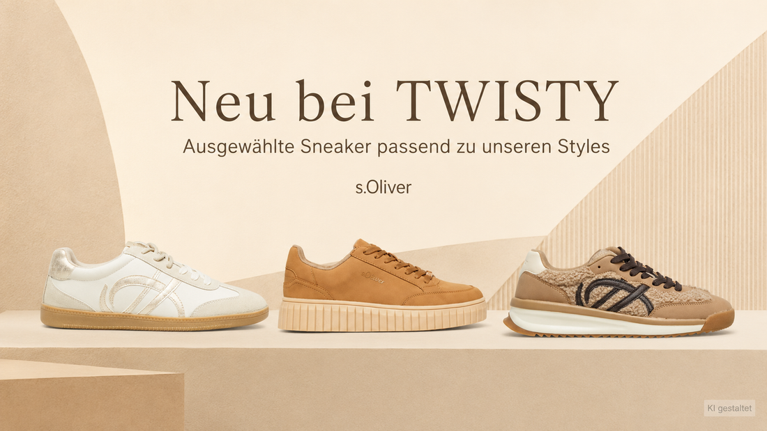 Neu bei TWISTY: Ausgewählte Sneaker passend zu unseren Styles