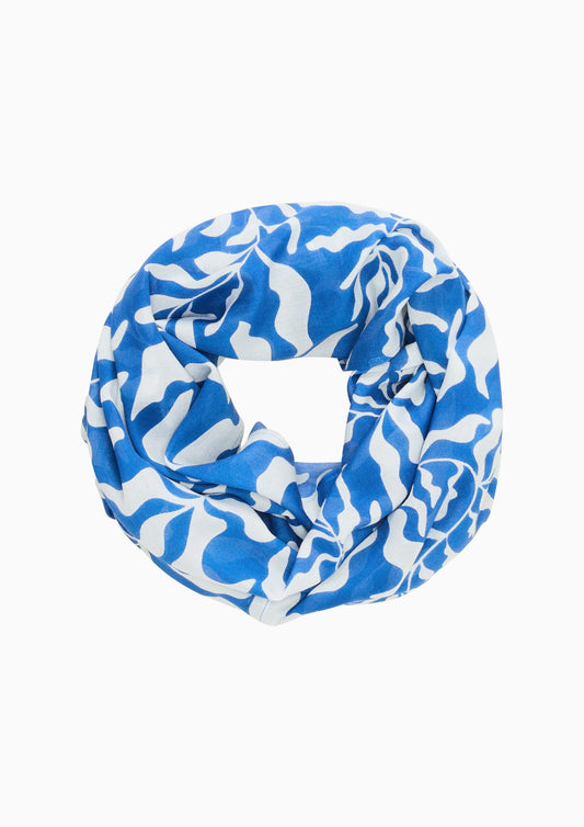 s.Oliver - Loop-Schal  aus Viskose - Farbe: royalblau