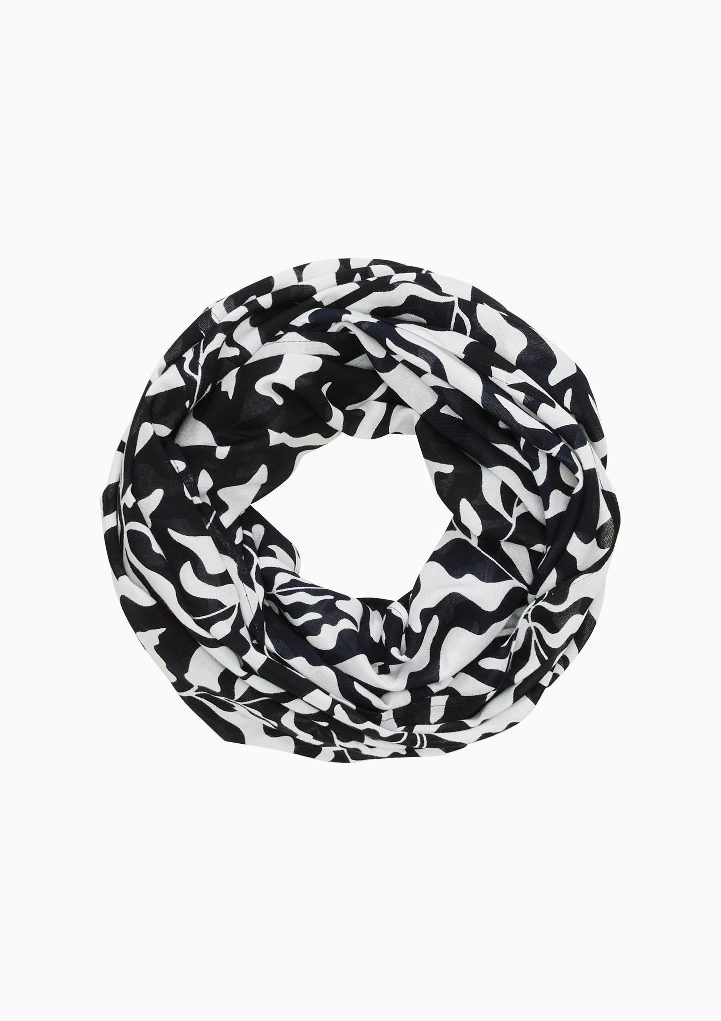 s.Oliver - Loop-Schal  aus Viskose - Farbe: navy