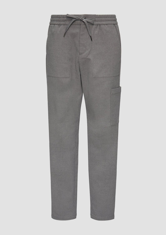 s.Oliver - Weiche Relaxed-Jogpants mit Tapered Leg - Farbe: graphit