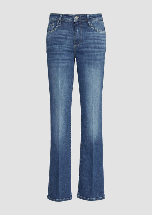 Jeans Beverly / Slim Fit / Mid Rise / Bootcut Leg - Farbe: dunkelblau