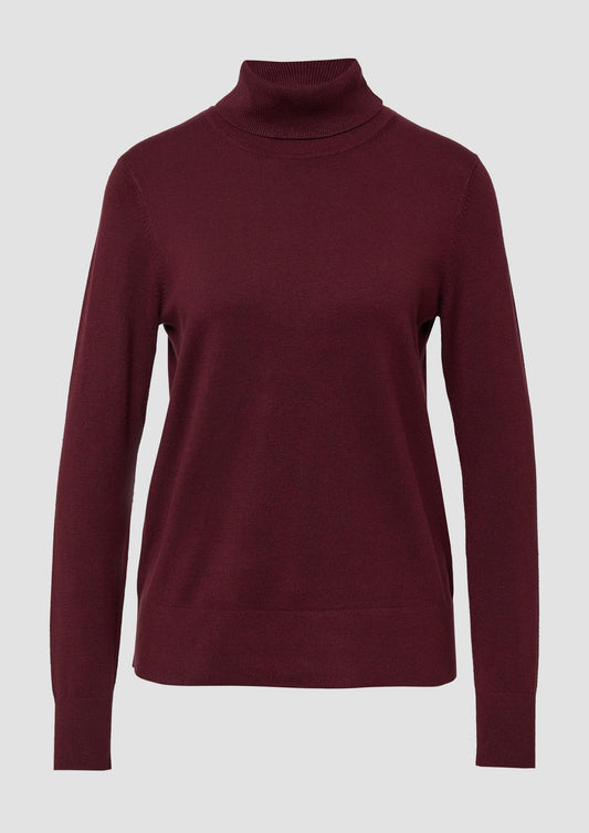 s.Oliver - Feinstrickpullover - Farbe: bordeaux
