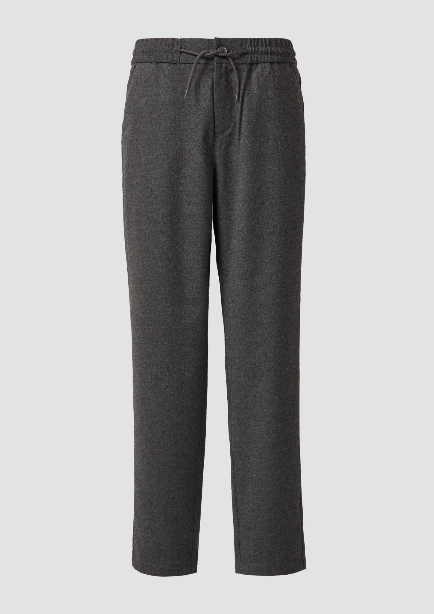 s.Oliver - 7/8-Flanell-Hose mit Elastikbund - Farbe: Graphit