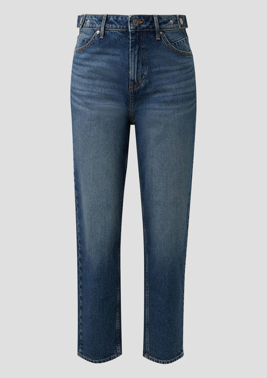 s.Oliver - Jeans Mom Fit / High Rise / Ankle Length - Farbe: Blau